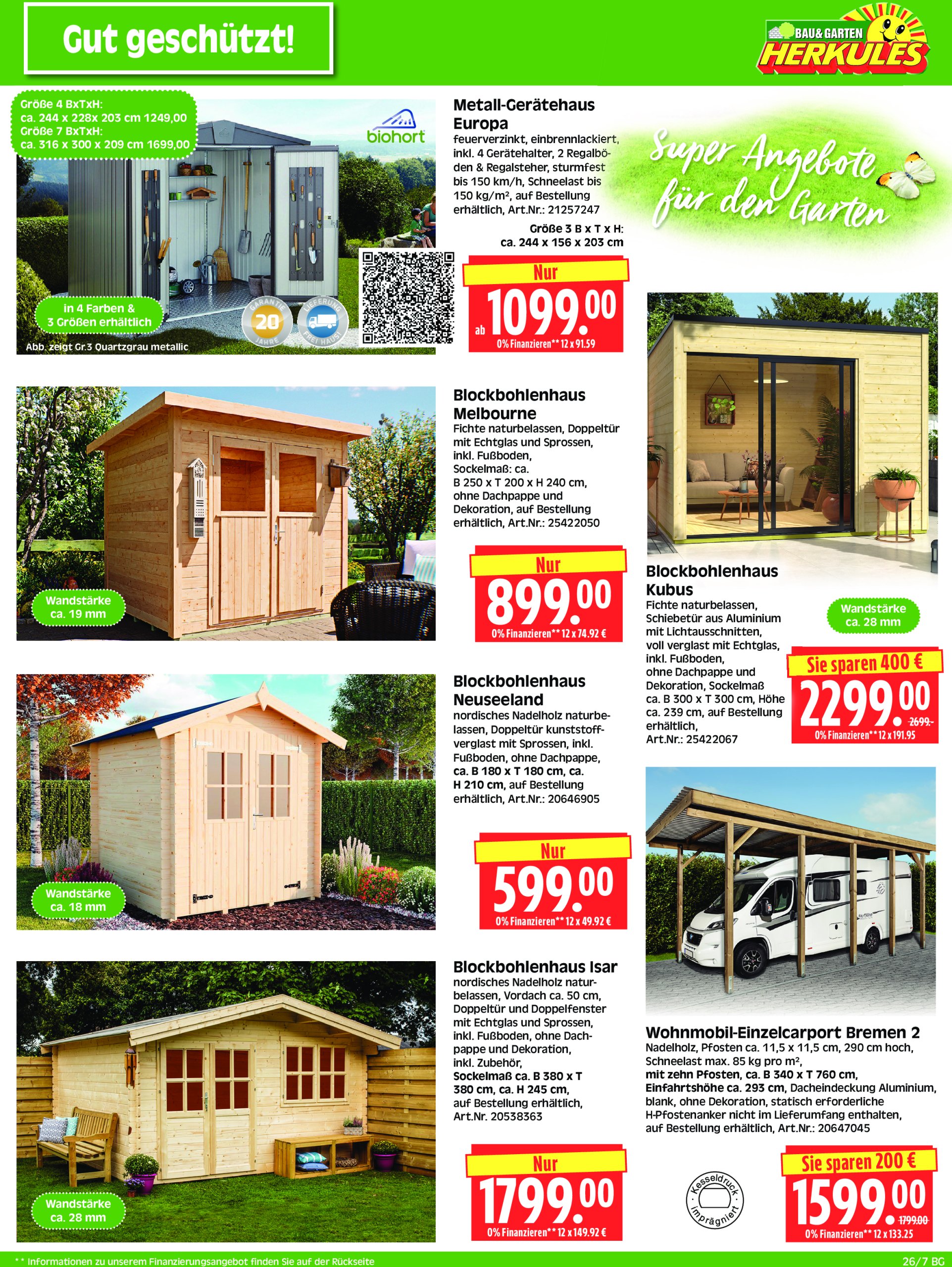 herkules - Herkules - Bau & Garten-Prospekt gültig vom 23.06. bis 28.06. - page: 7