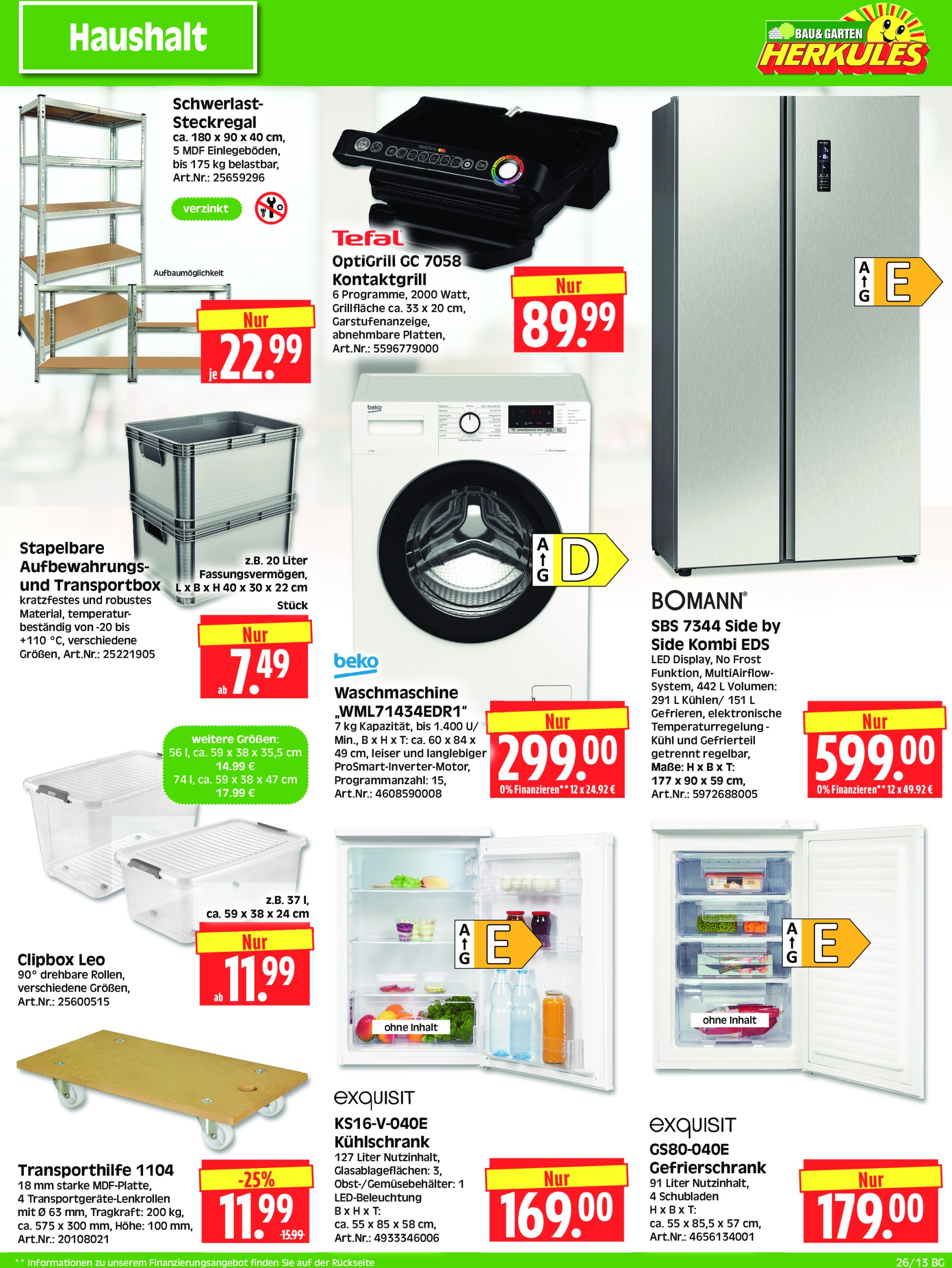 herkules - Herkules - Bau & Garten-Prospekt gültig vom 23.06. bis 28.06. - page: 13