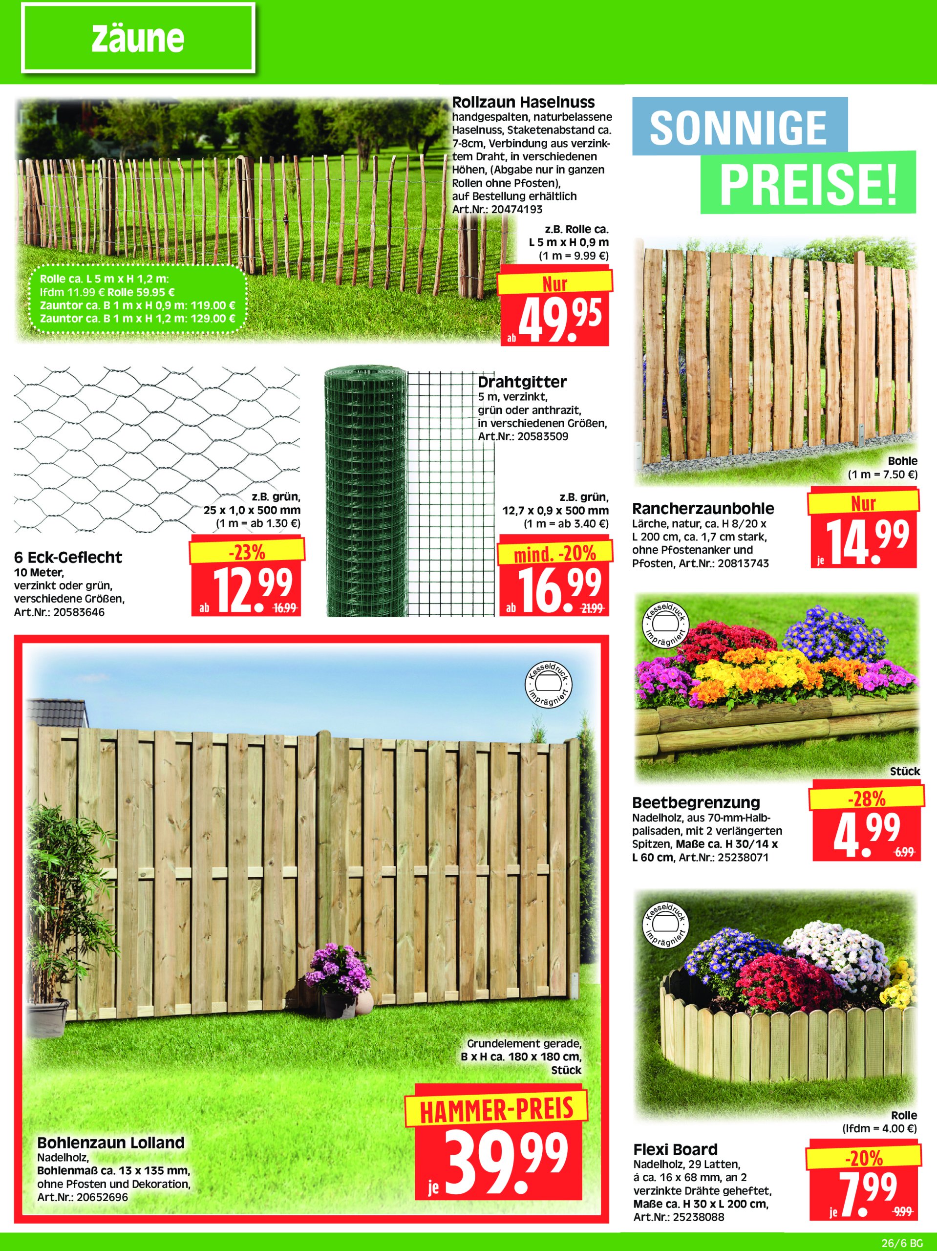 herkules - Herkules - Bau & Garten-Prospekt gültig vom 23.06. bis 28.06. - page: 6