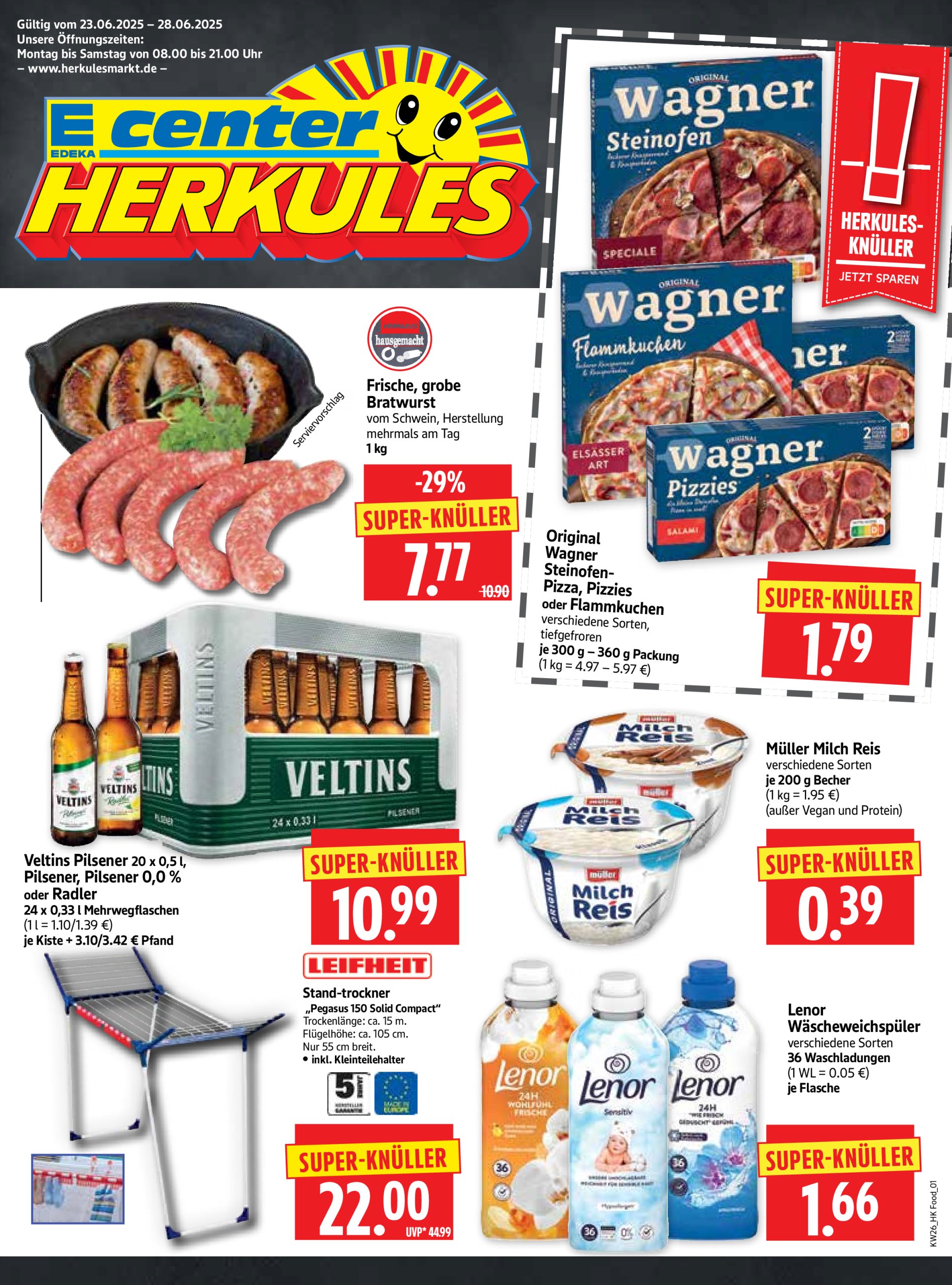 herkules - Herkules-Prospekt gültig vom 23.06. bis 28.06.
