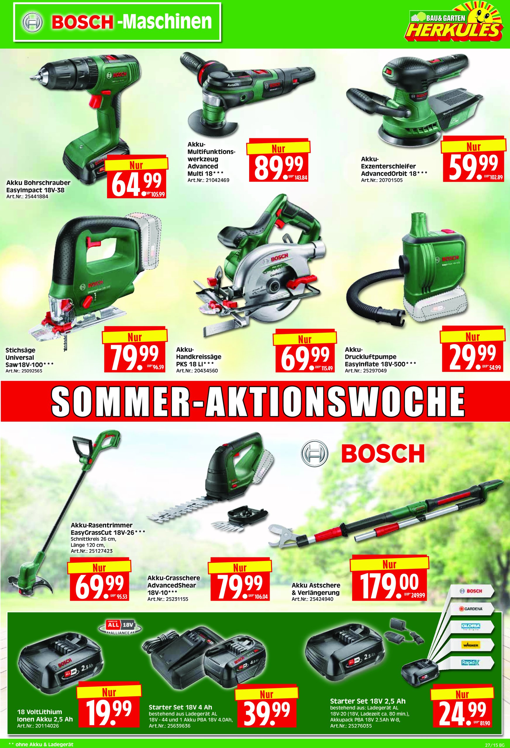 herkules - Herkules - Bau & Garten-Prospekt gültig vom 30.06. bis 05.07. - page: 15