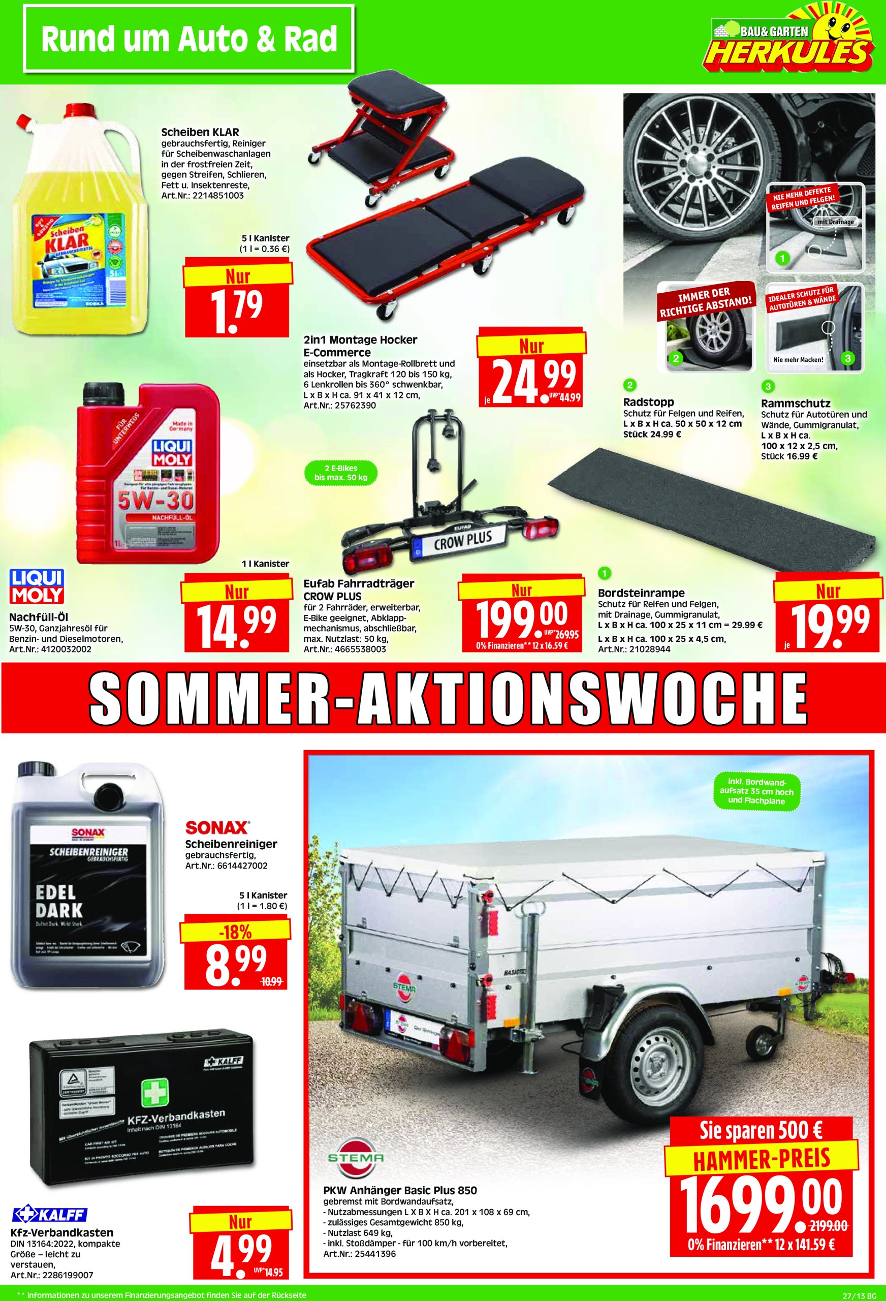 herkules - Herkules - Bau & Garten-Prospekt gültig vom 30.06. bis 05.07. - page: 13