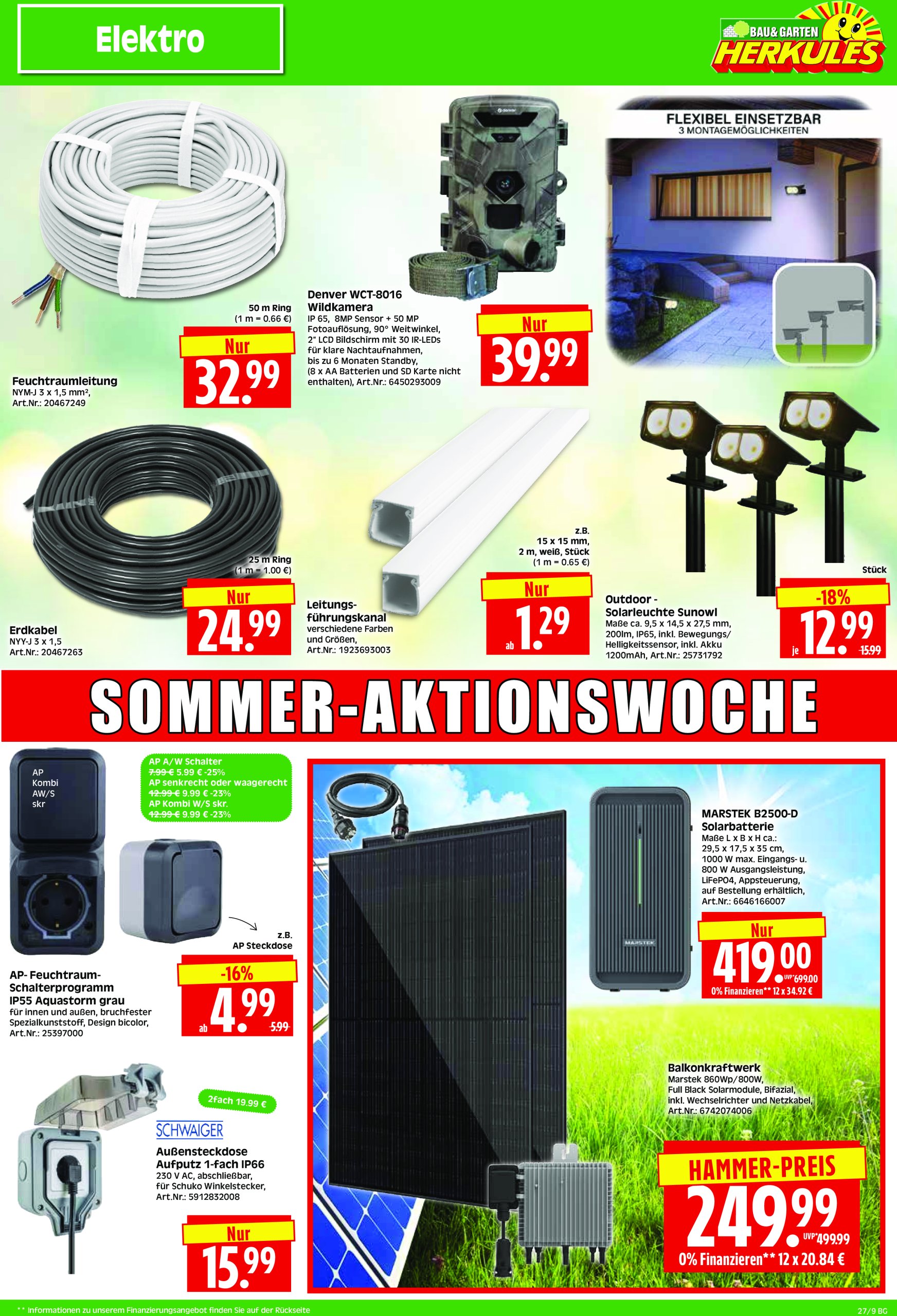 herkules - Herkules - Bau & Garten-Prospekt gültig vom 30.06. bis 05.07. - page: 9