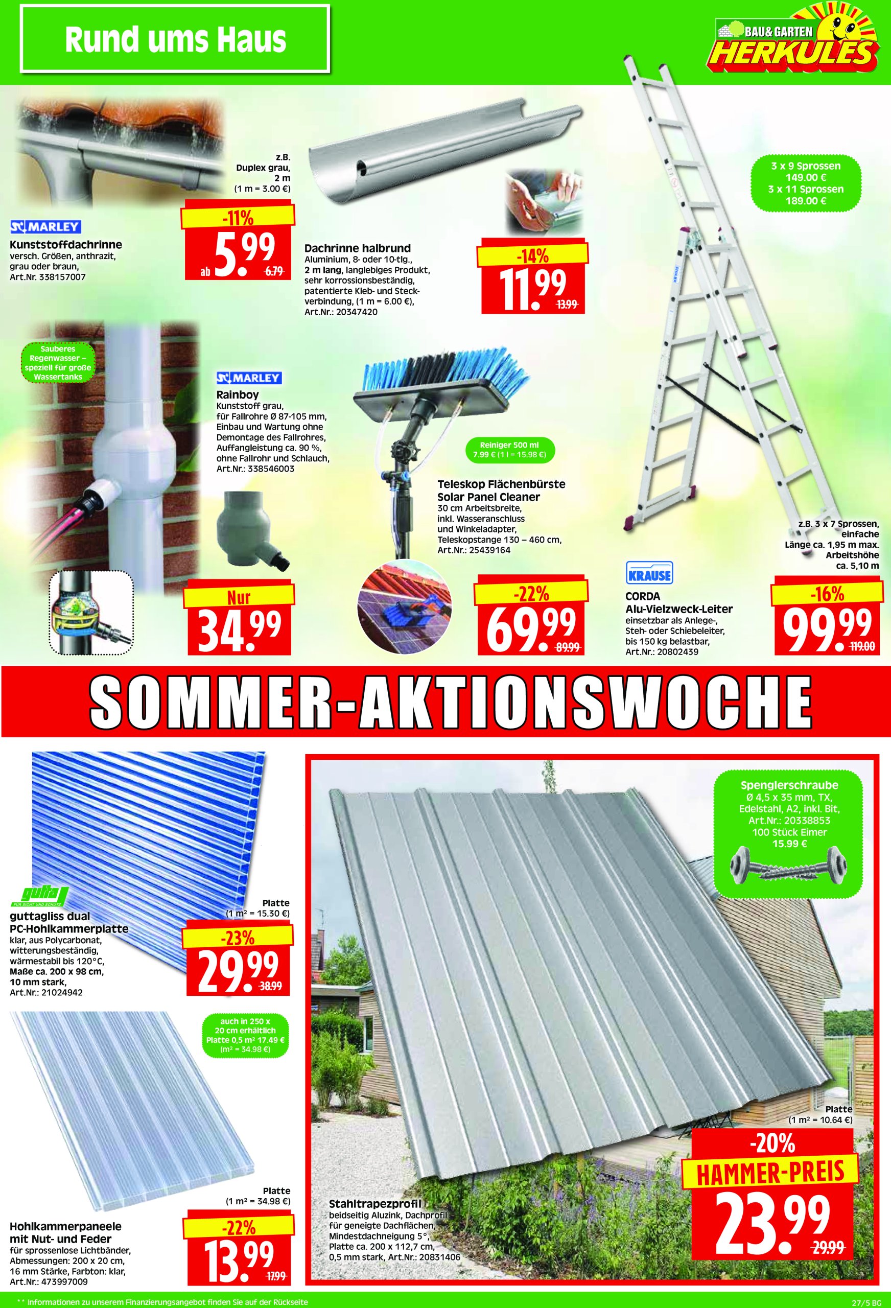 herkules - Herkules - Bau & Garten-Prospekt gültig vom 30.06. bis 05.07. - page: 5