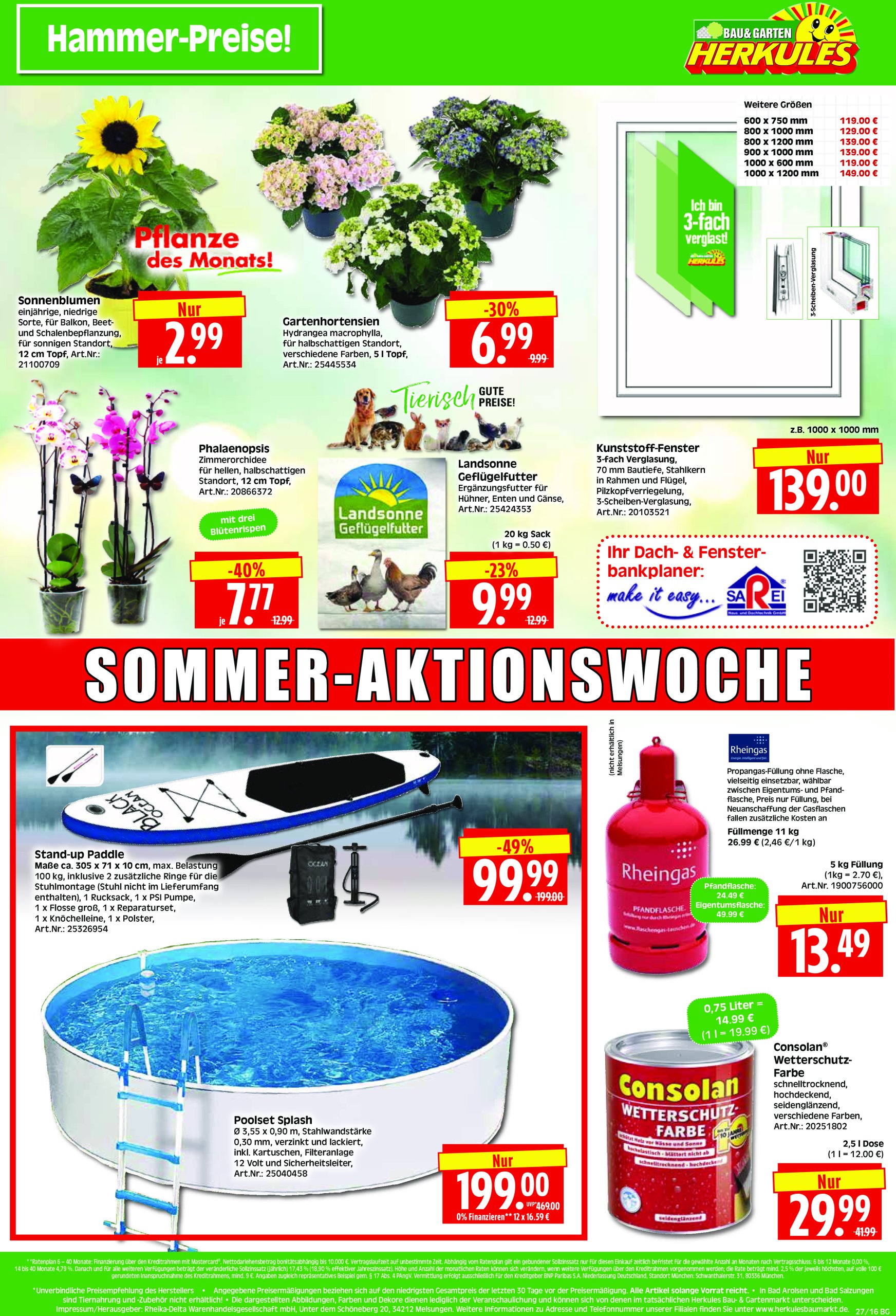 herkules - Herkules - Bau & Garten-Prospekt gültig vom 30.06. bis 05.07. - page: 16
