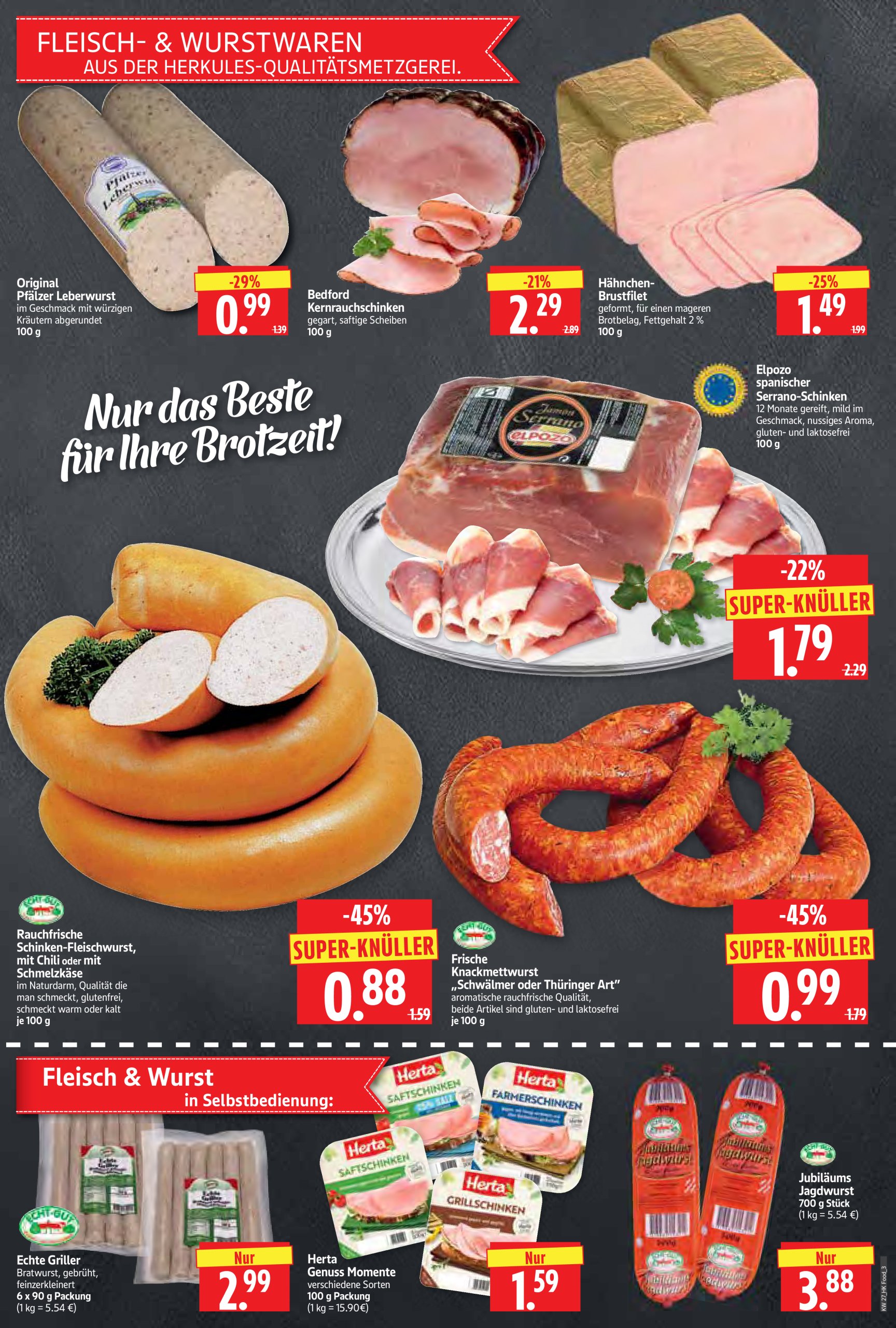 herkules - Herkules-Prospekt gültig vom 30.06. bis 05.07. - page: 3