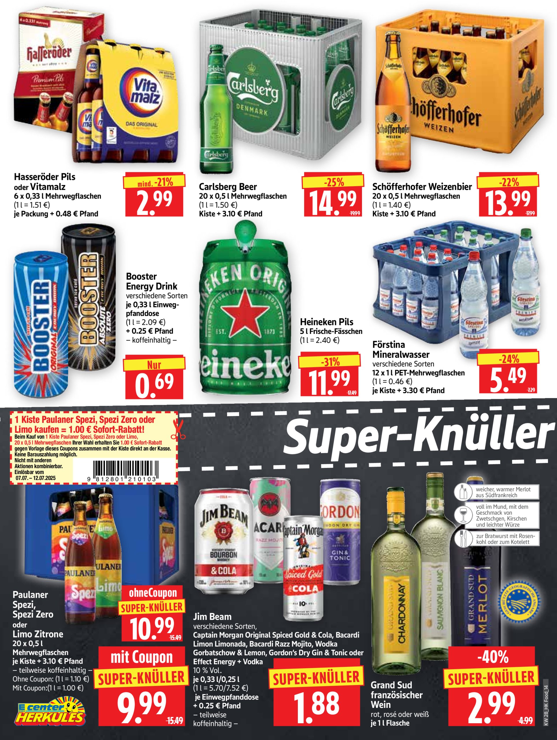 herkules - Herkules-Prospekt gültig vom 07.07. bis 12.07. - page: 14