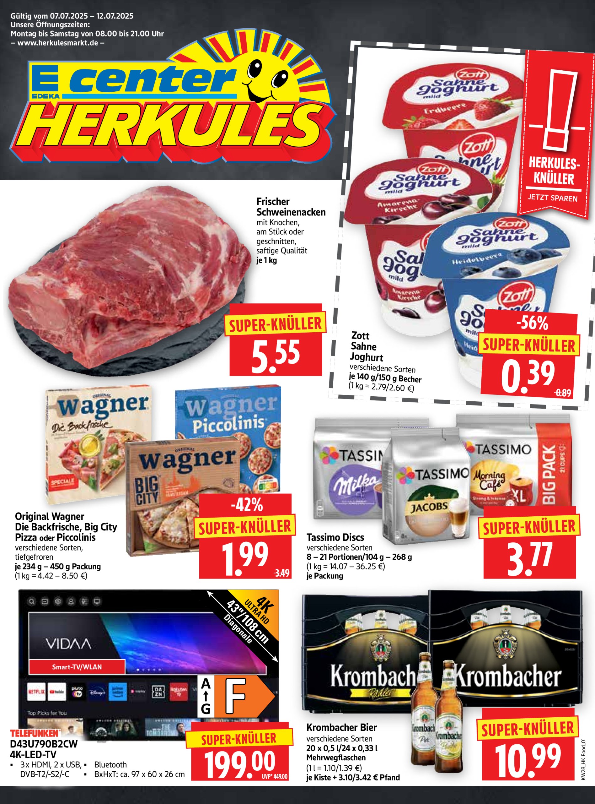 herkules - Herkules-Prospekt gültig vom 07.07. bis 12.07.