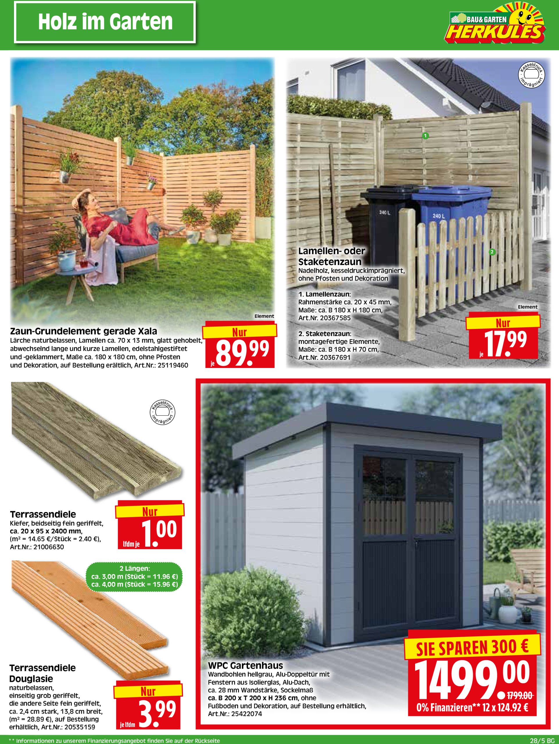 herkules - Herkules - Bau & Garten-Prospekt gültig vom 07.07. bis 12.07. - page: 5