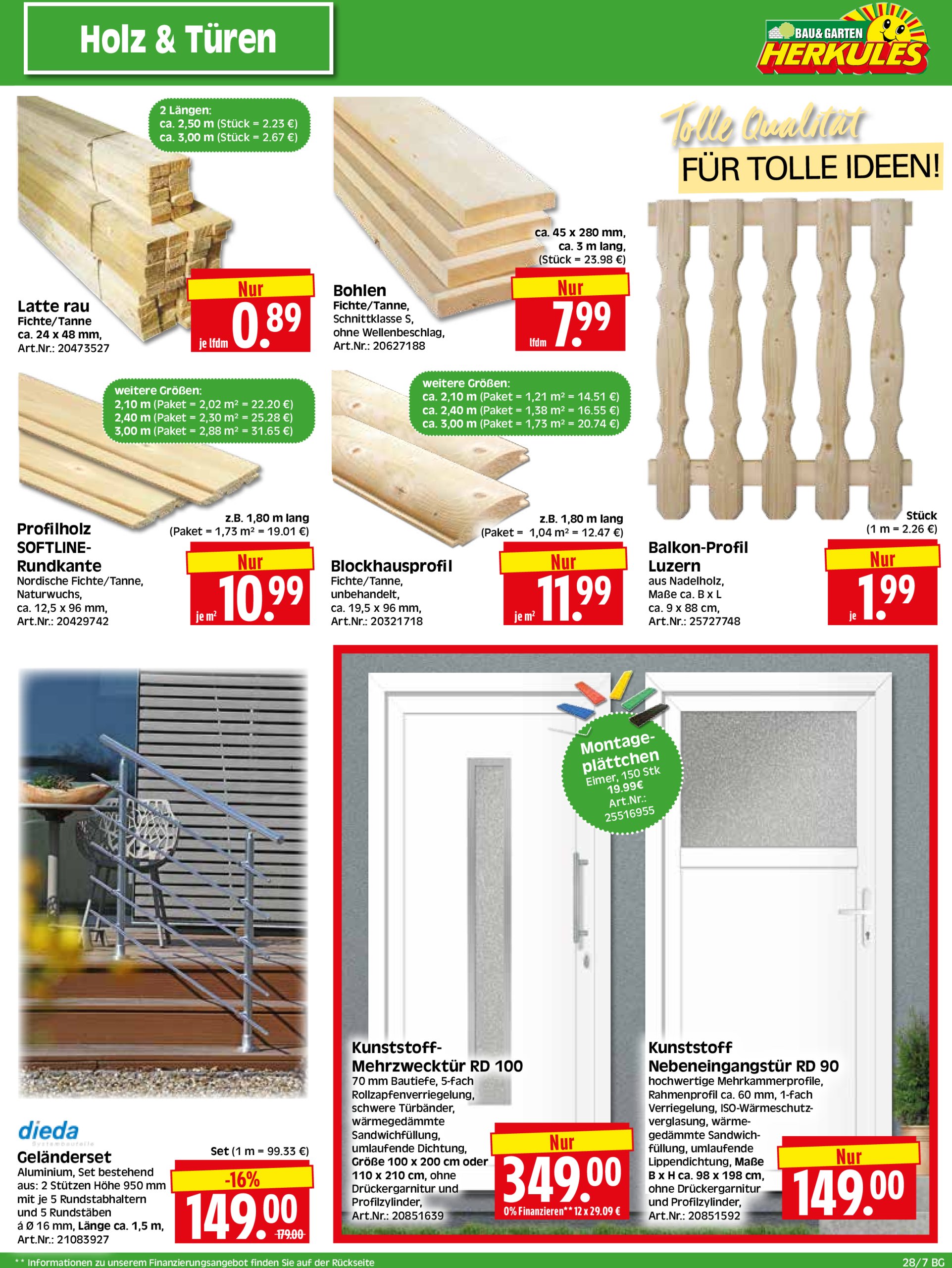 herkules - Herkules - Bau & Garten-Prospekt gültig vom 07.07. bis 12.07. - page: 7