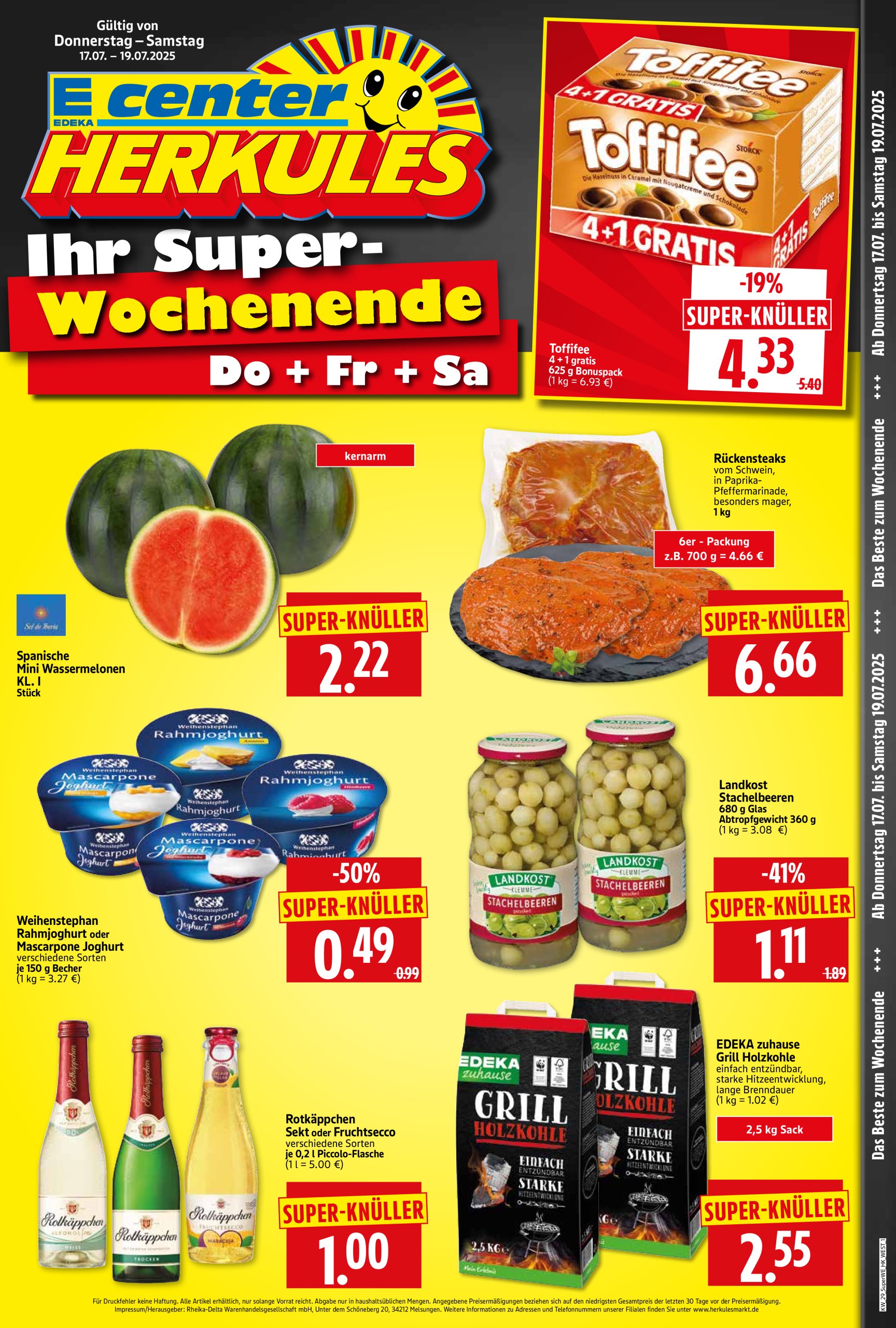 herkules - Herkules - Sonderbeilage-Prospekt gültig vom 17.07. bis 19.07.