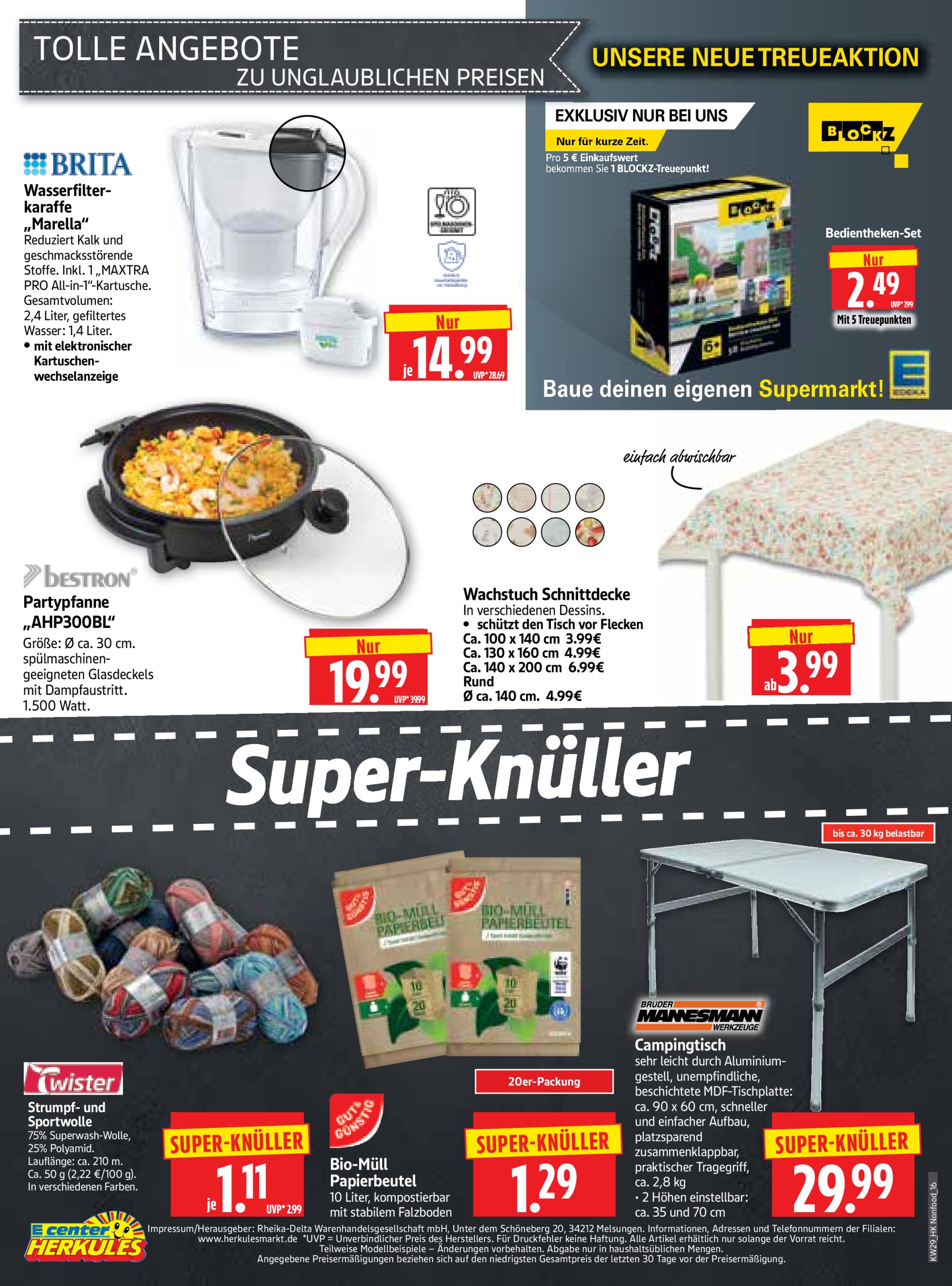 herkules - Herkules-Prospekt gültig vom 14.07. bis 19.07. - page: 16