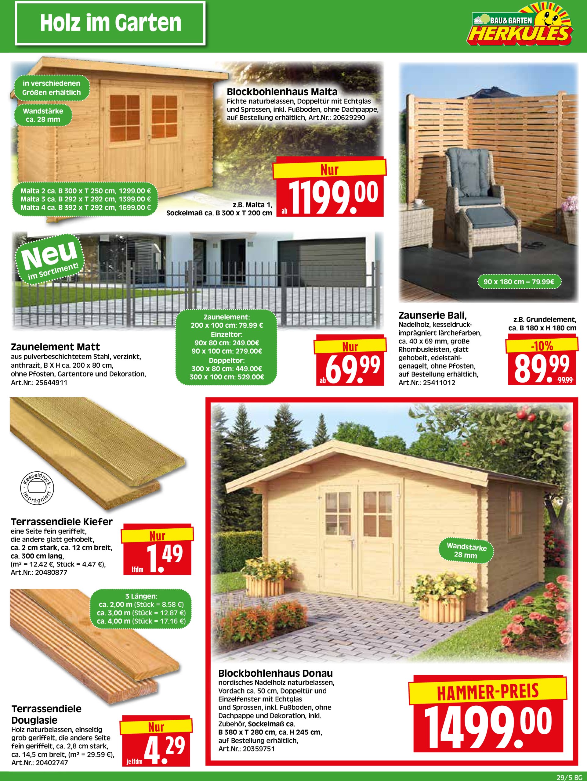 herkules - Herkules - Bau & Garten-Prospekt gültig vom 14.07. bis 19.07. - page: 5