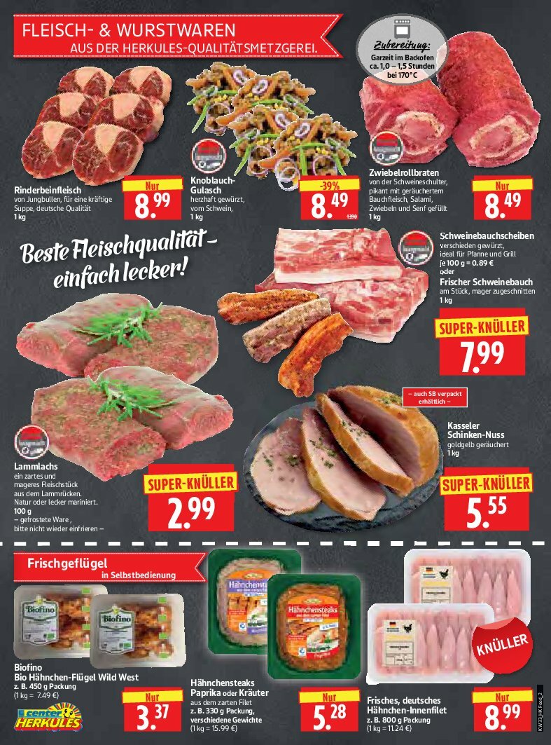 herkules - Herkules-Prospekt gültig vom 11.08. bis 16.08. - page: 2