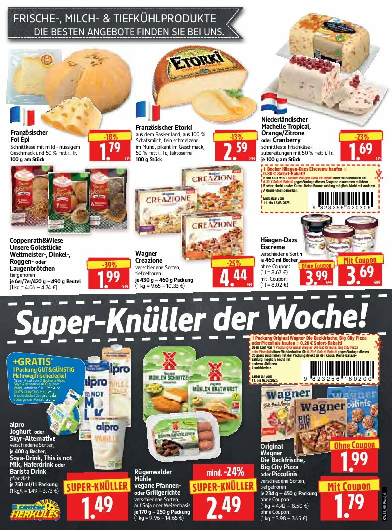 herkules - Herkules-Prospekt gültig vom 11.08. bis 16.08. - page: 6