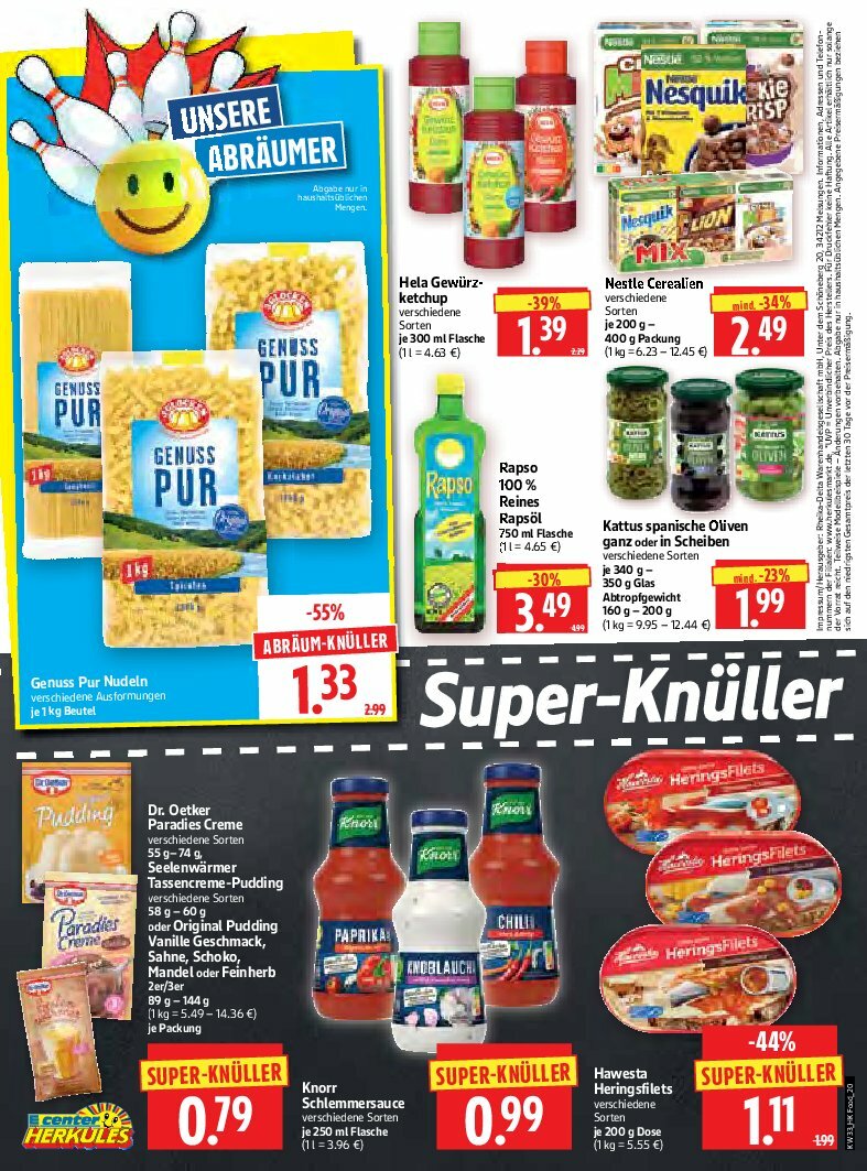 herkules - Herkules-Prospekt gültig vom 11.08. bis 16.08. - page: 20