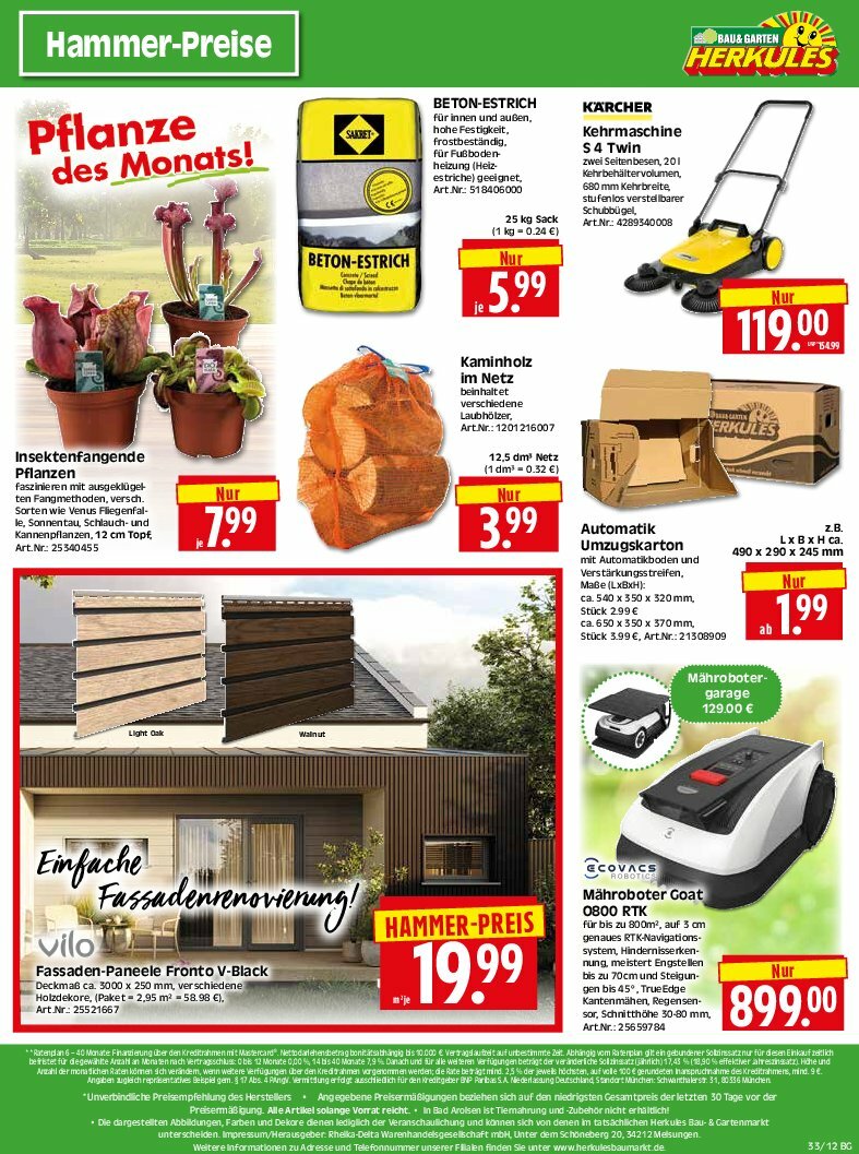 herkules - Herkules - Bau & Garten-Prospekt gültig vom 11.08. bis 16.08. - page: 12