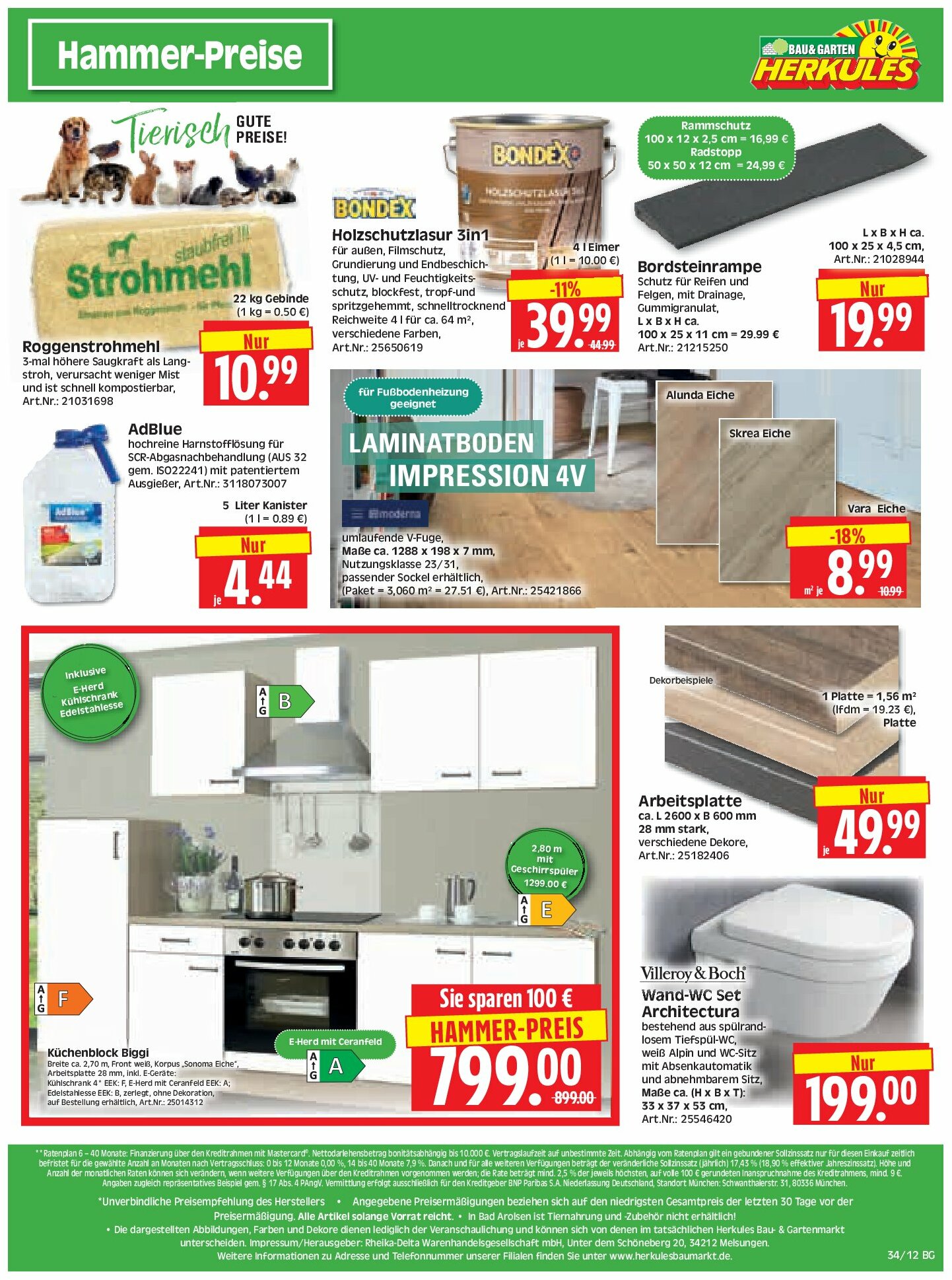 herkules - Herkules - Bau & Garten-Prospekt gültig vom 18.08. bis 23.08. - page: 12