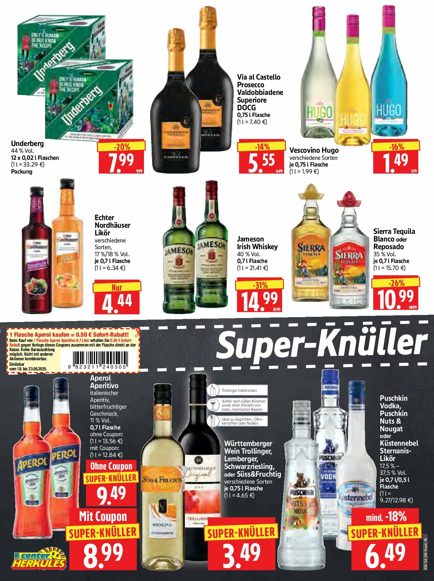 herkules - Herkules-Prospekt gültig vom 18.08. bis 23.08. - page: 18
