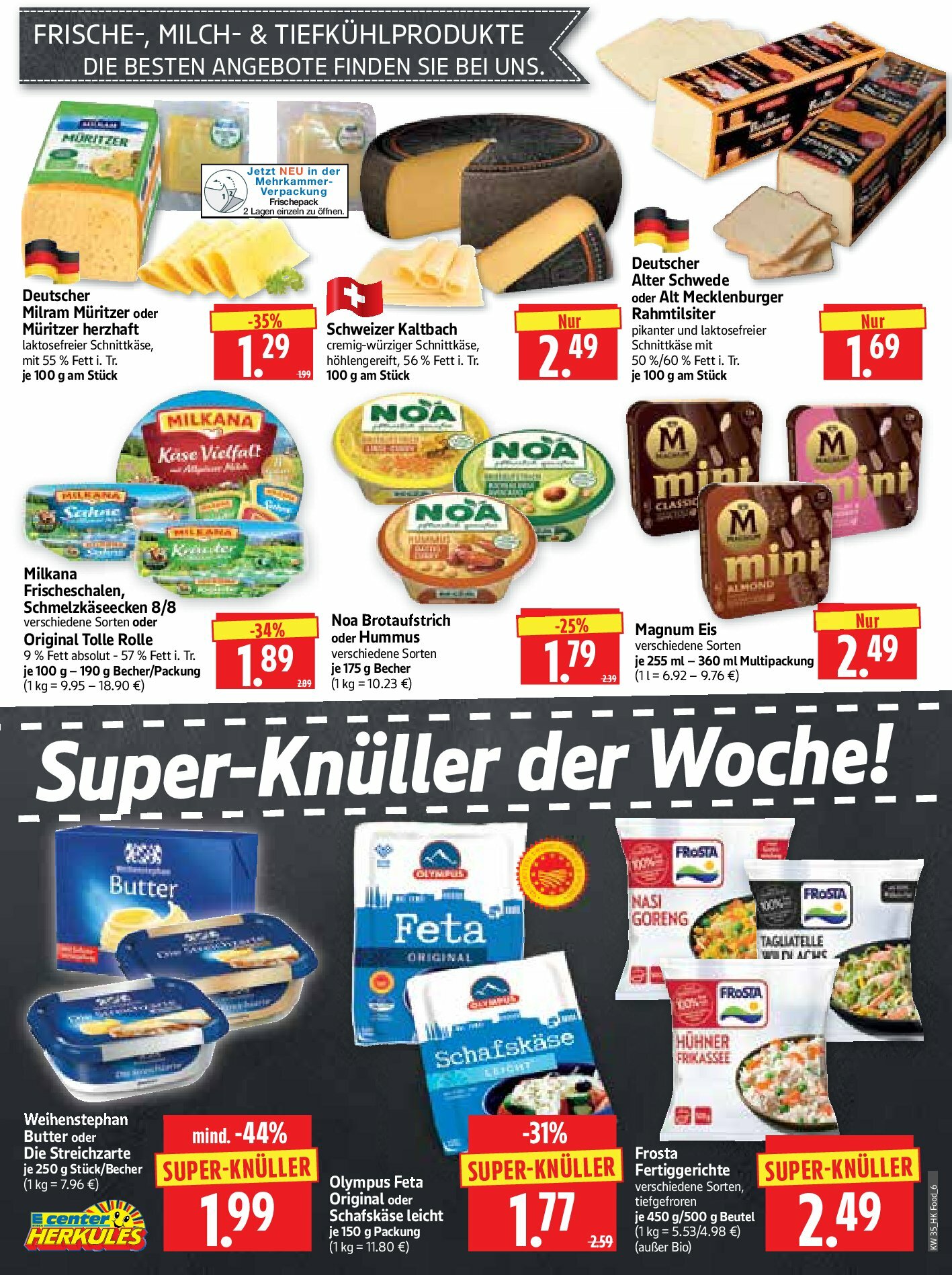 herkules - Herkules - Lebensmittel-Prospekt gültig vom 25.08. bis 30.08. - page: 6