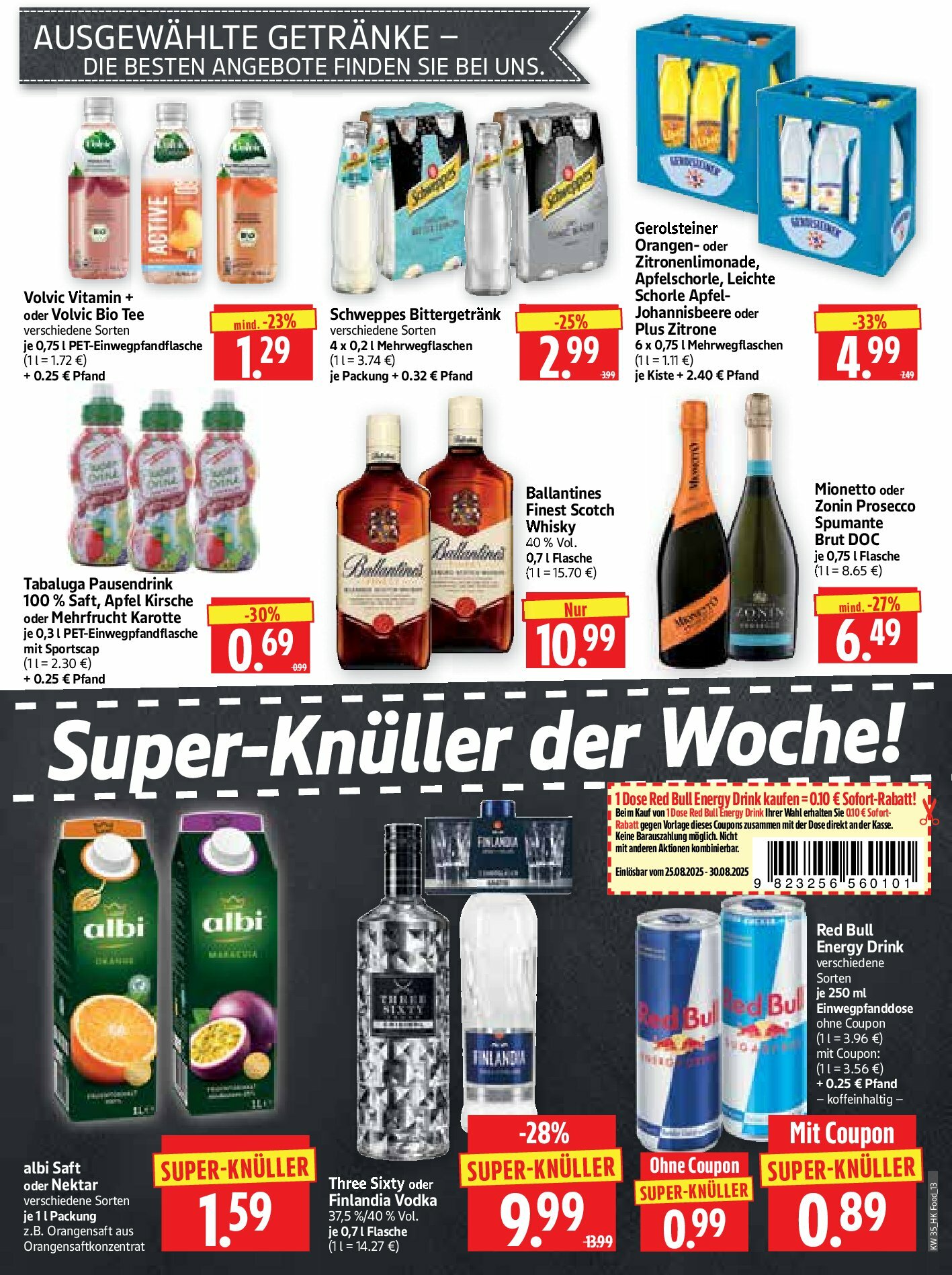 herkules - Herkules - Lebensmittel-Prospekt gültig vom 25.08. bis 30.08. - page: 13