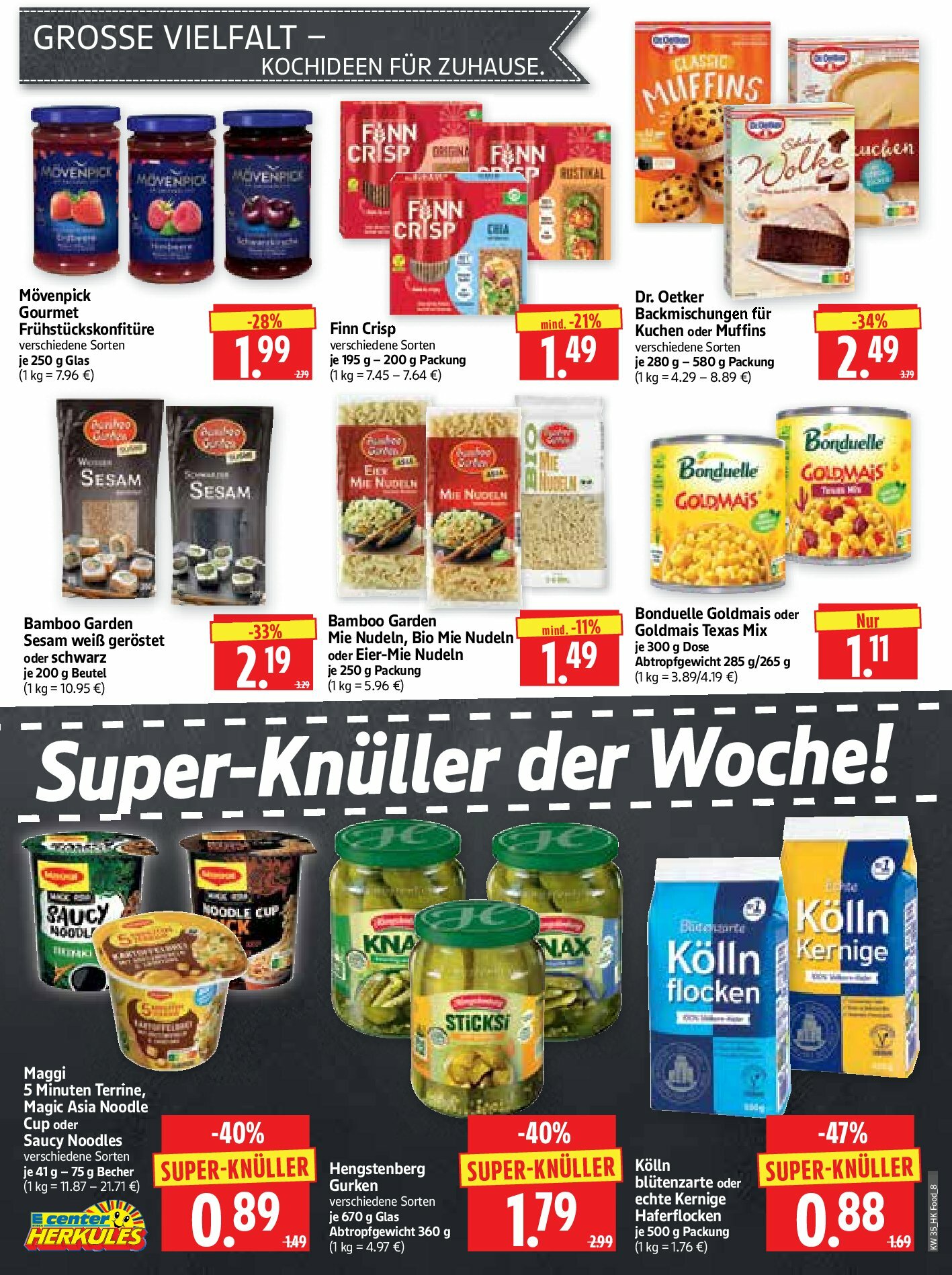 herkules - Herkules - Lebensmittel-Prospekt gültig vom 25.08. bis 30.08. - page: 8