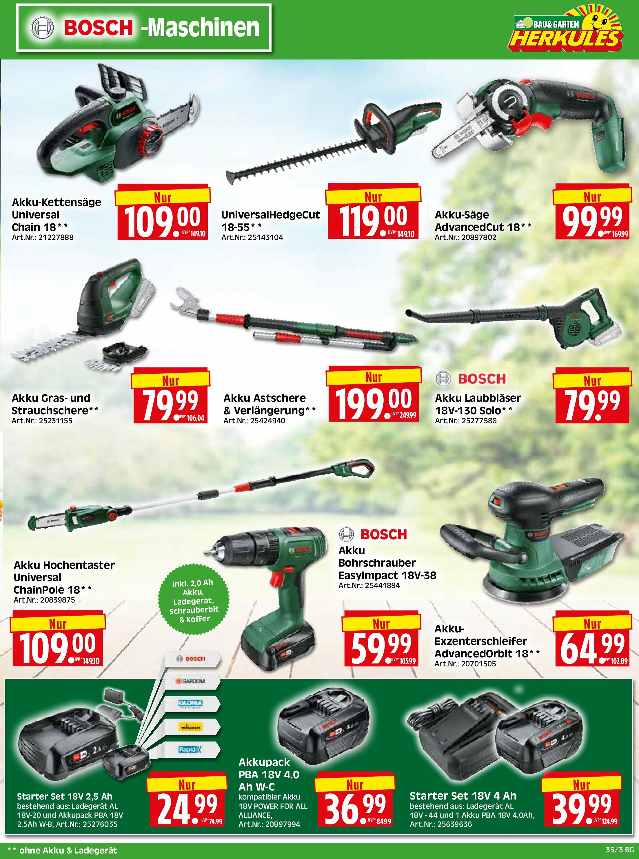 herkules - Herkules - Bau & Garten-Prospekt gültig vom 25.08. bis 30.08. - page: 3