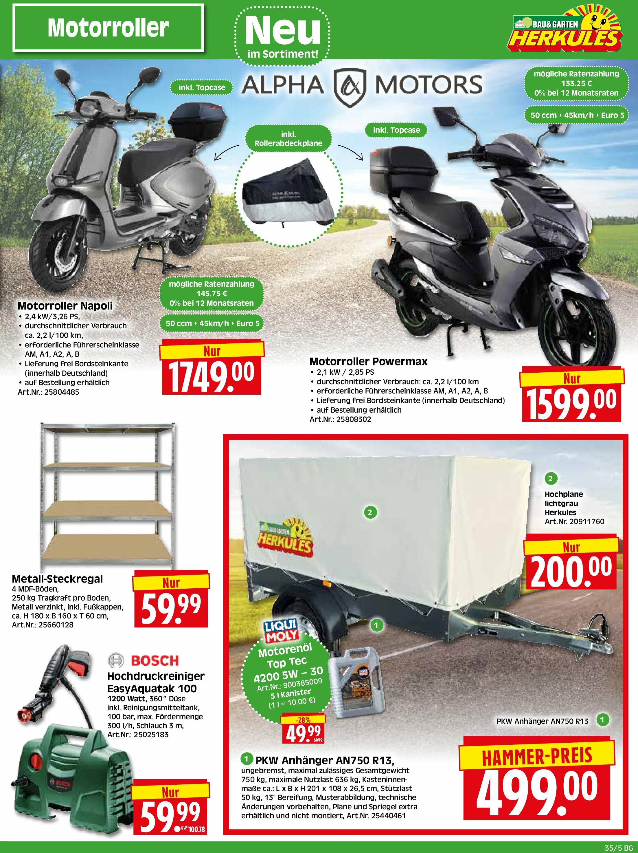 herkules - Herkules - Bau & Garten-Prospekt gültig vom 25.08. bis 30.08. - page: 5