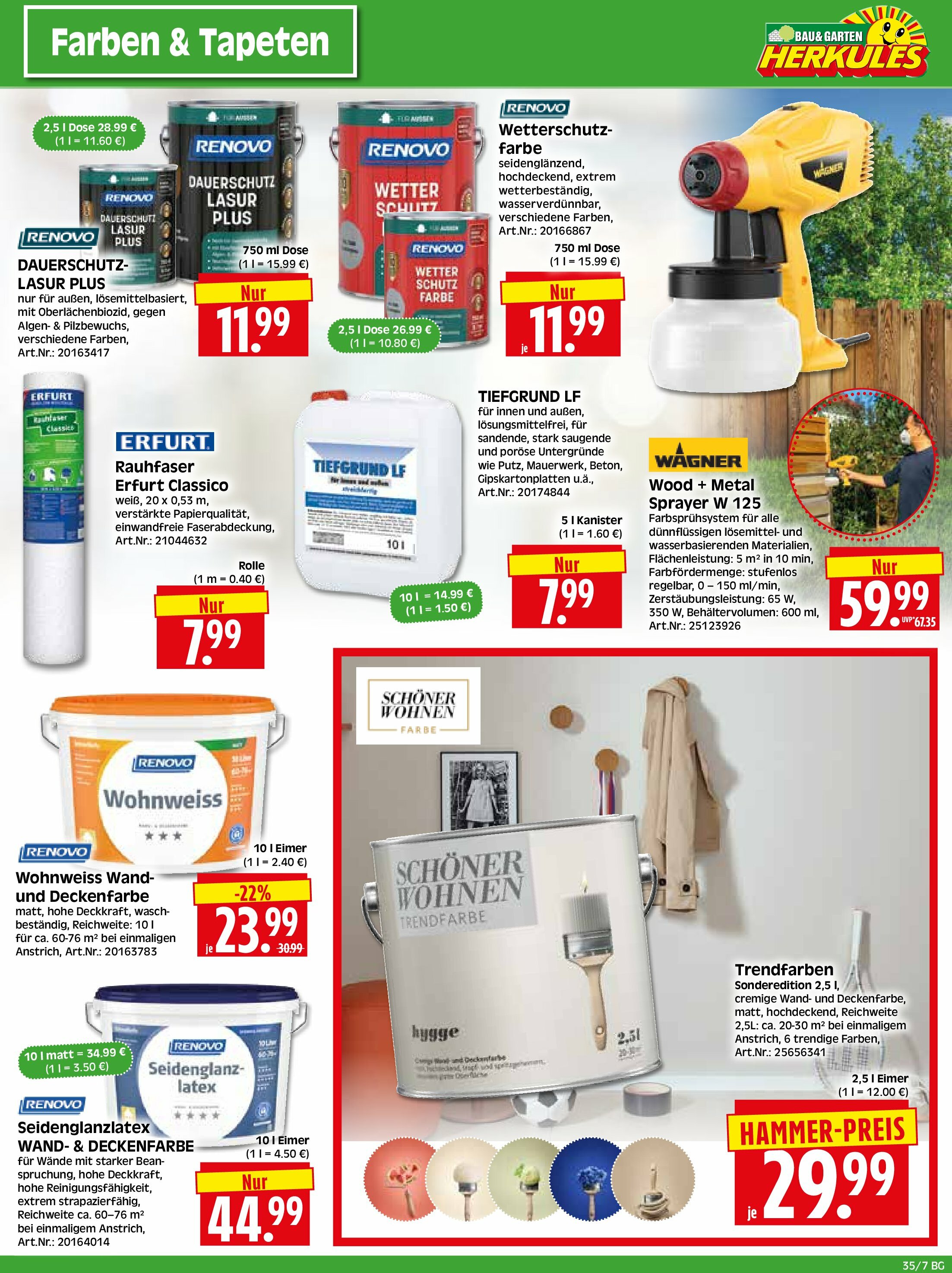 herkules - Herkules - Bau & Garten-Prospekt gültig vom 25.08. bis 30.08. - page: 7