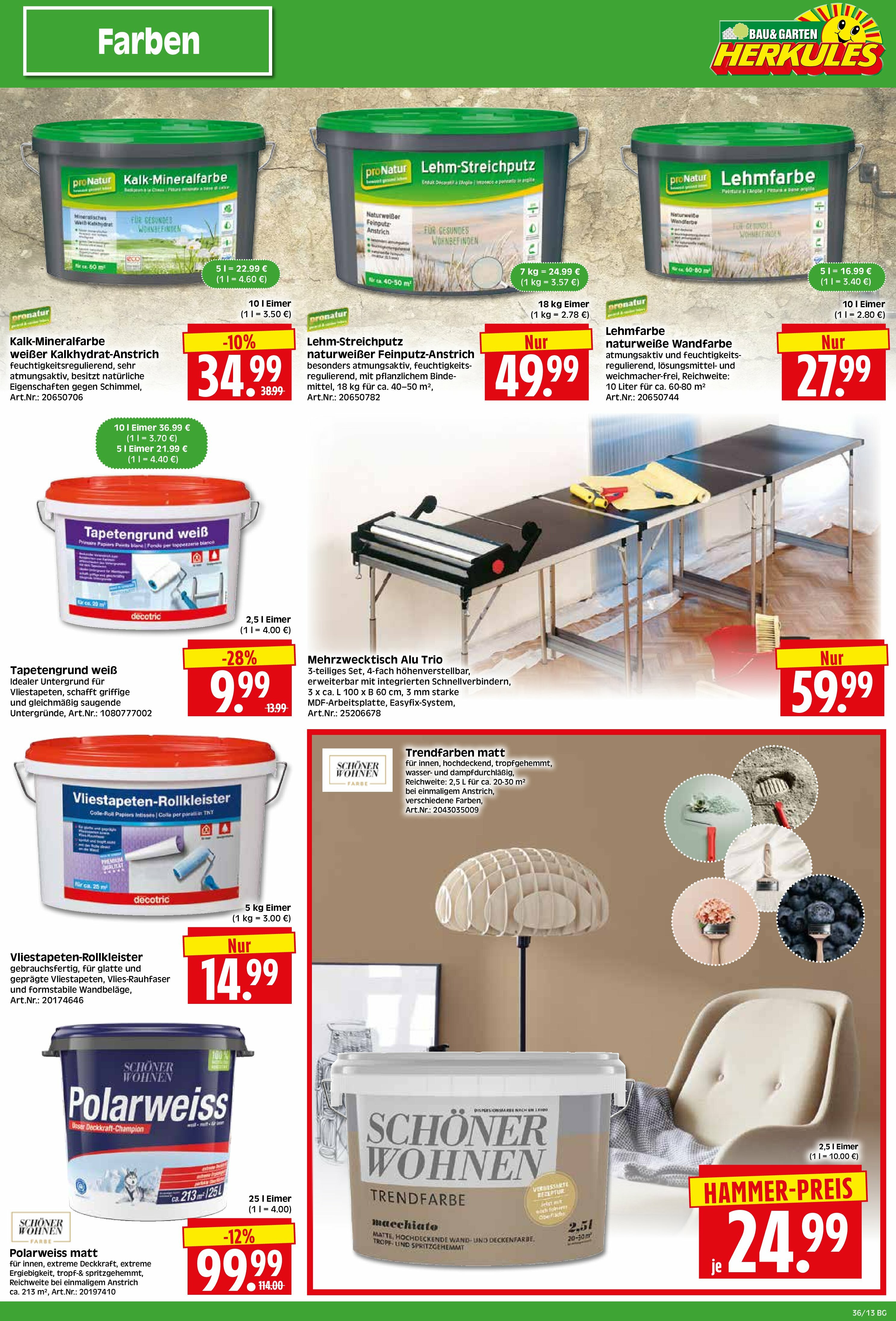herkules - Herkules - Bau & Garten-Prospekt gültig vom 01.09. bis 06.09. - page: 13