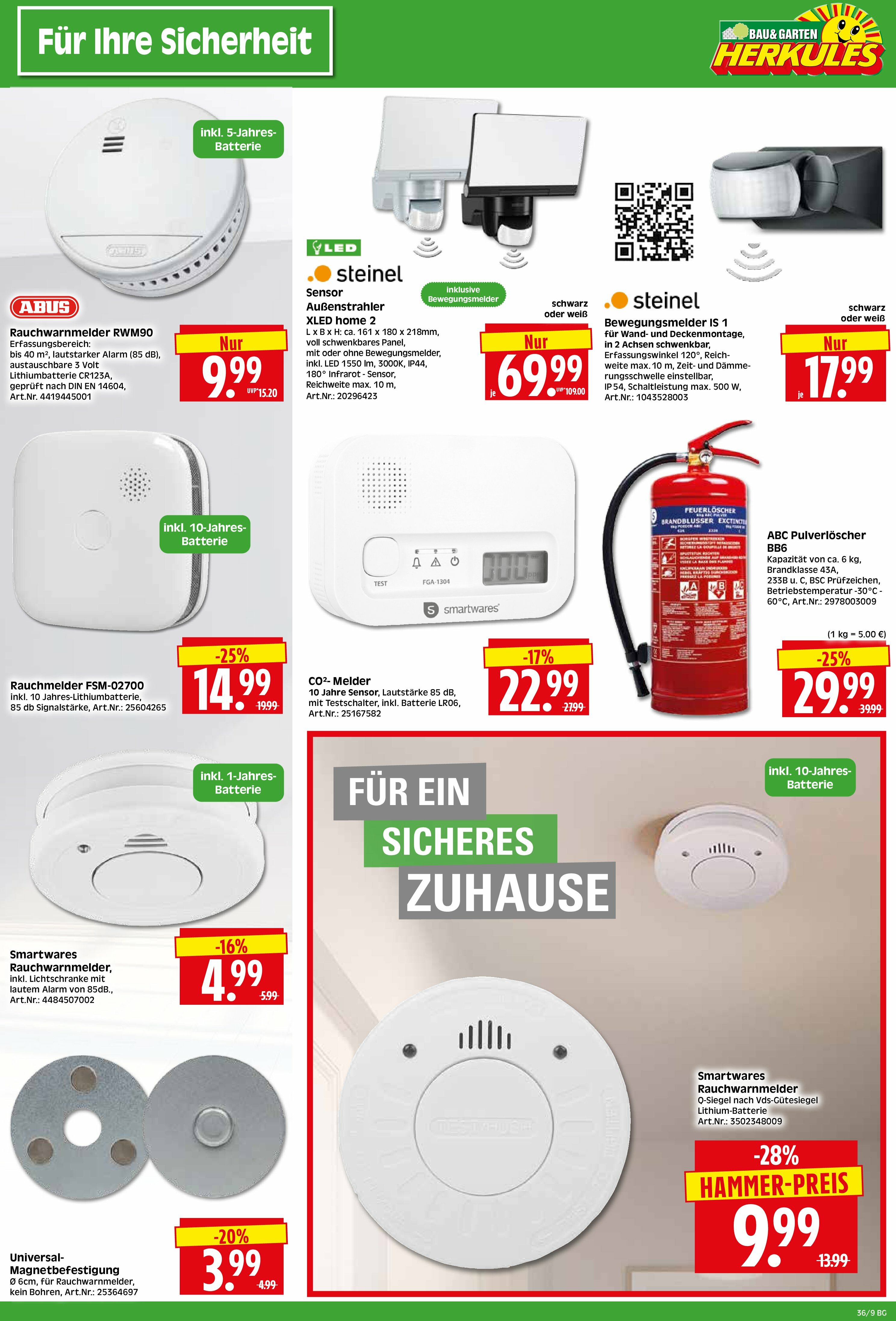 herkules - Herkules - Bau & Garten-Prospekt gültig vom 01.09. bis 06.09. - page: 9