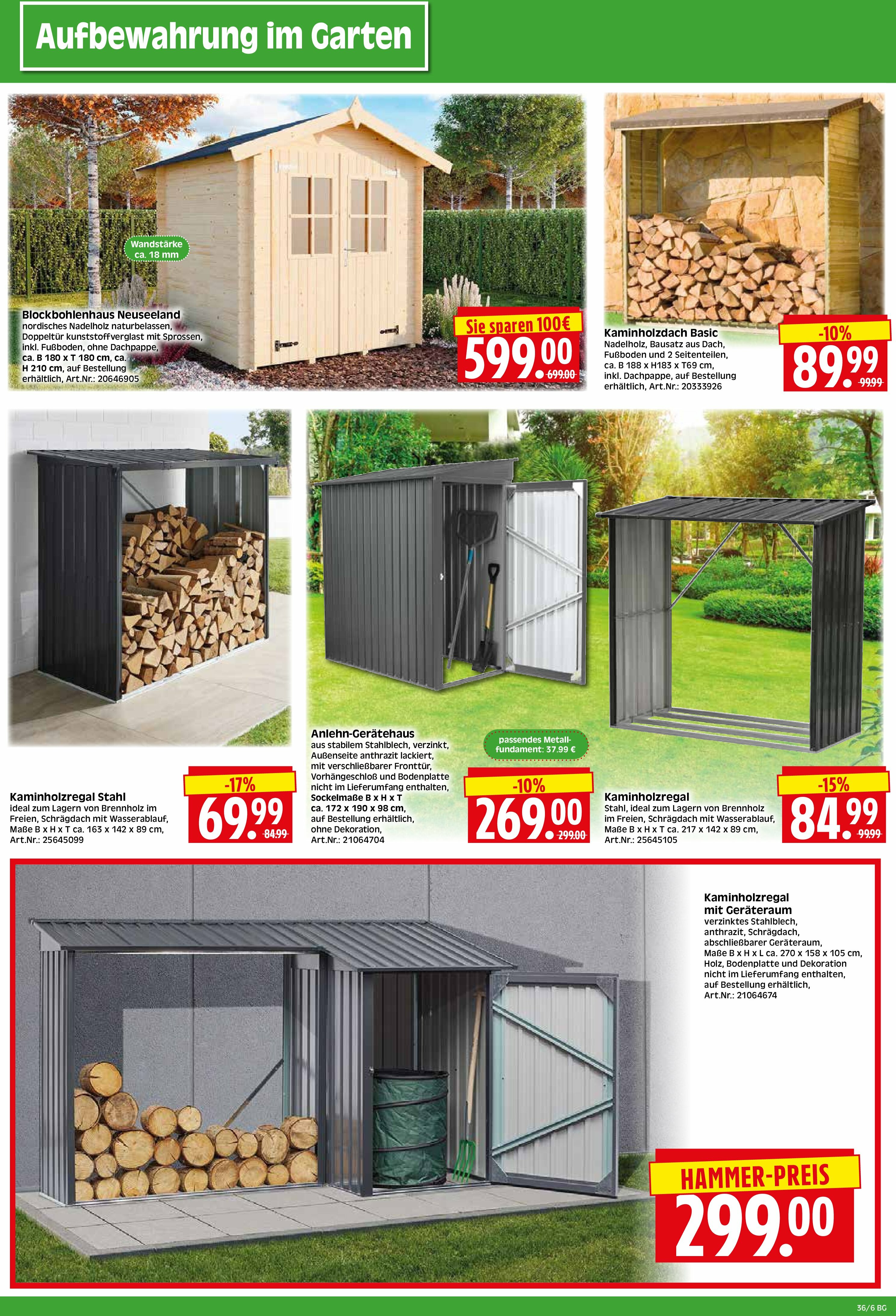 herkules - Herkules - Bau & Garten-Prospekt gültig vom 01.09. bis 06.09. - page: 6