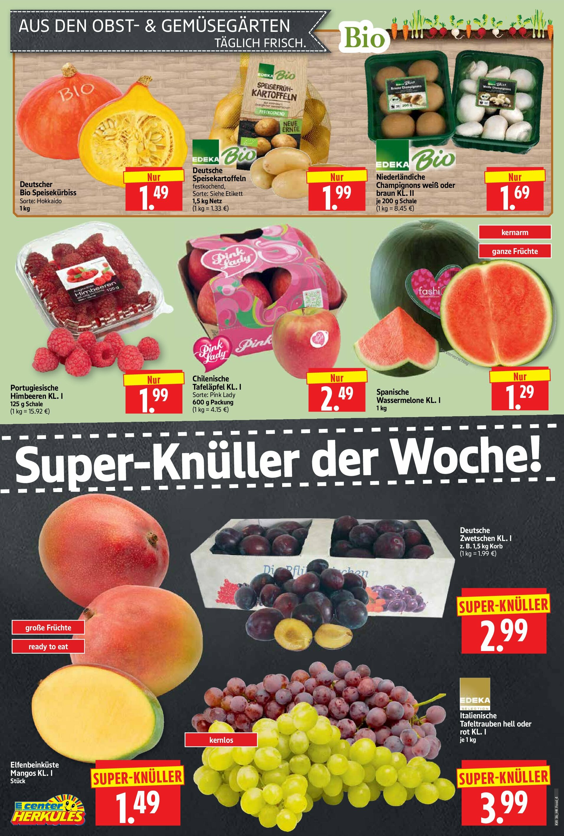 herkules - Herkules-Prospekt gültig vom 01.09. bis 06.09. - page: 4