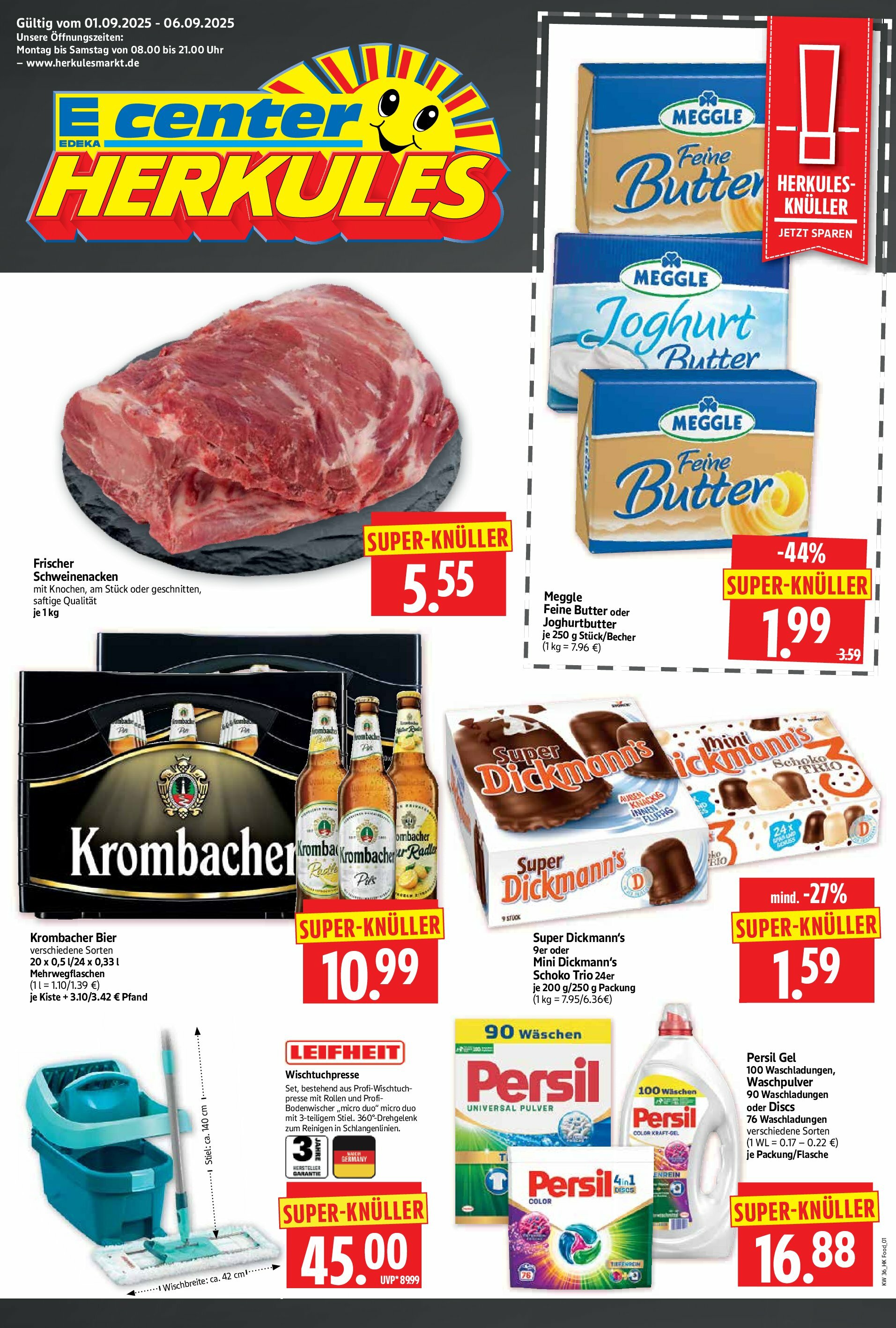 herkules - Herkules-Prospekt gültig vom 01.09. bis 06.09.