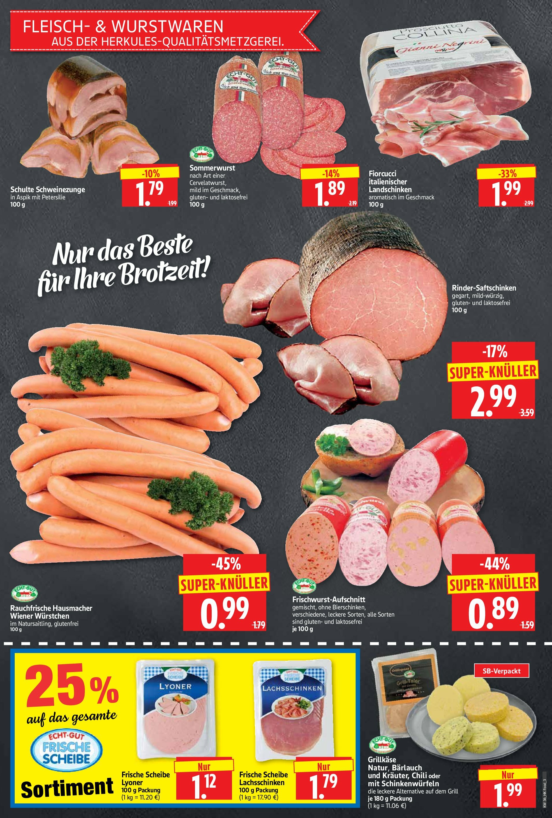 herkules - Herkules-Prospekt gültig vom 01.09. bis 06.09. - page: 3
