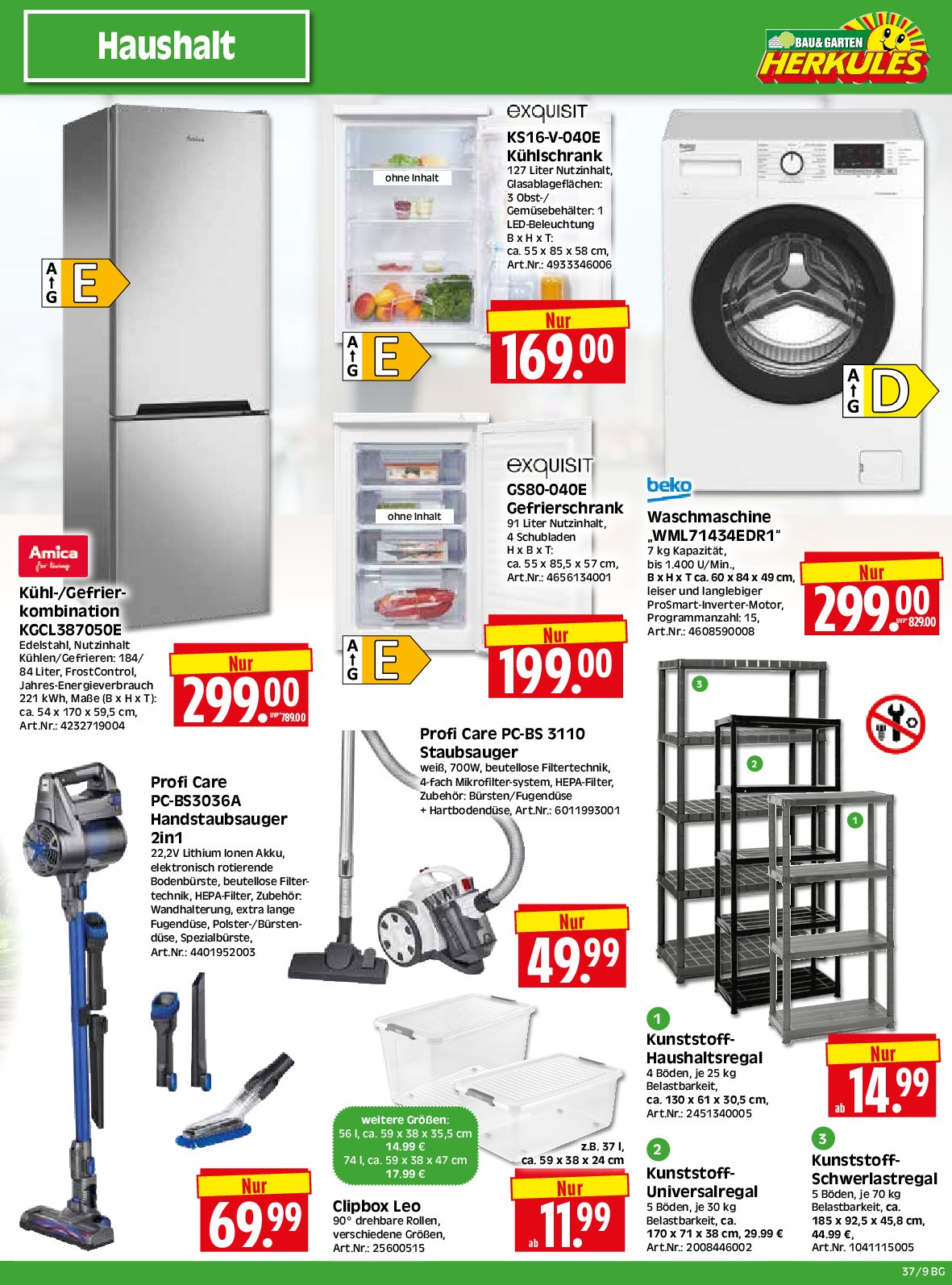 herkules - Herkules - Bau & Garten-Prospekt gültig vom 08.09. bis 13.09. - page: 9