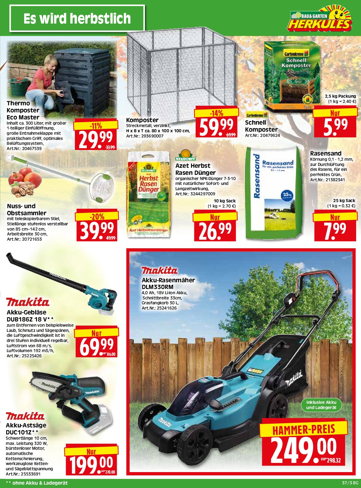 herkules - Herkules - Bau & Garten-Prospekt gültig vom 08.09. bis 13.09. - page: 3