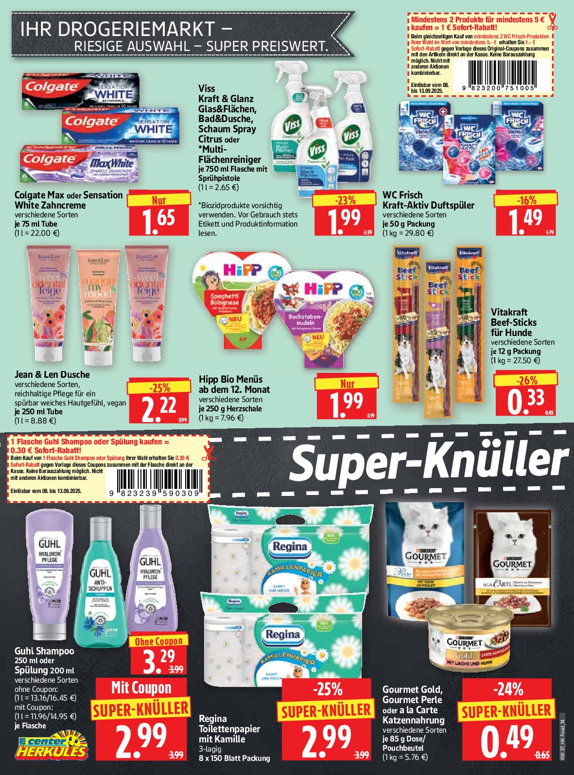 herkules - Herkules-Prospekt gültig vom 08.09. bis 13.09. - page: 14