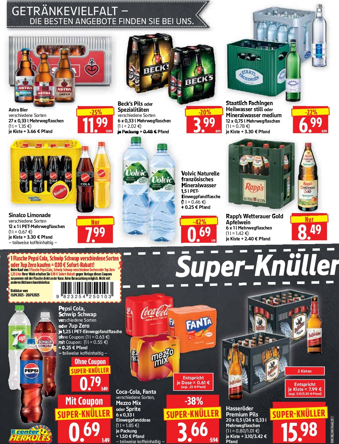 herkules - Herkules-Prospekt gültig vom 15.09. bis 20.09. - page: 12