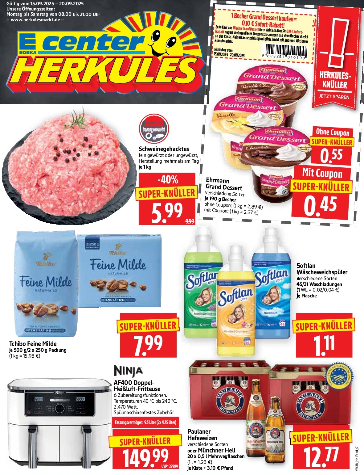 herkules - Herkules-Prospekt gültig vom 15.09. bis 20.09.