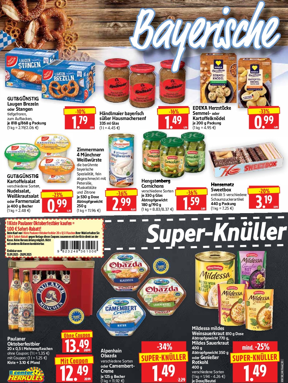 herkules - Herkules-Prospekt gültig vom 15.09. bis 20.09. - page: 10