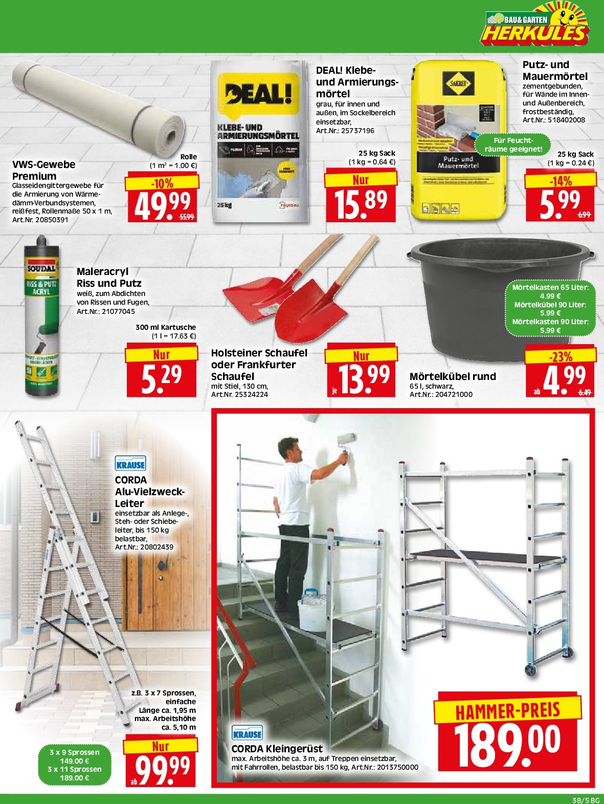 herkules - Herkules - Bau & Garten-Prospekt gültig vom 15.09. bis 20.09. - page: 5