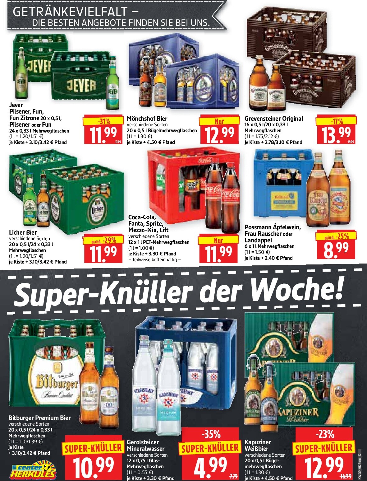 herkules - Herkules-Prospekt gültig vom 22.09. bis 27.09. - page: 12