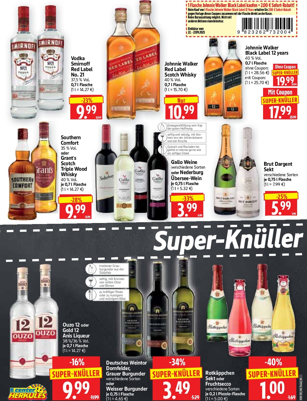 herkules - Herkules-Prospekt gültig vom 22.09. bis 27.09. - page: 14
