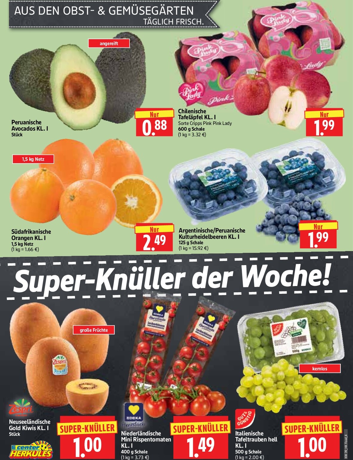 herkules - Herkules-Prospekt gültig vom 22.09. bis 27.09. - page: 4