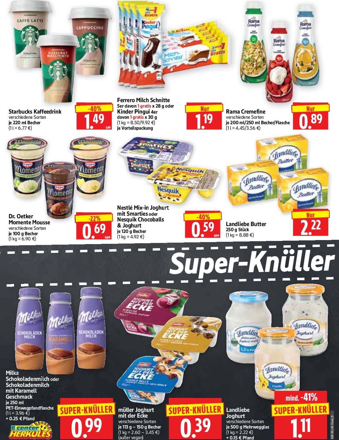 herkules - Herkules-Prospekt gültig vom 22.09. bis 27.09. - page: 8