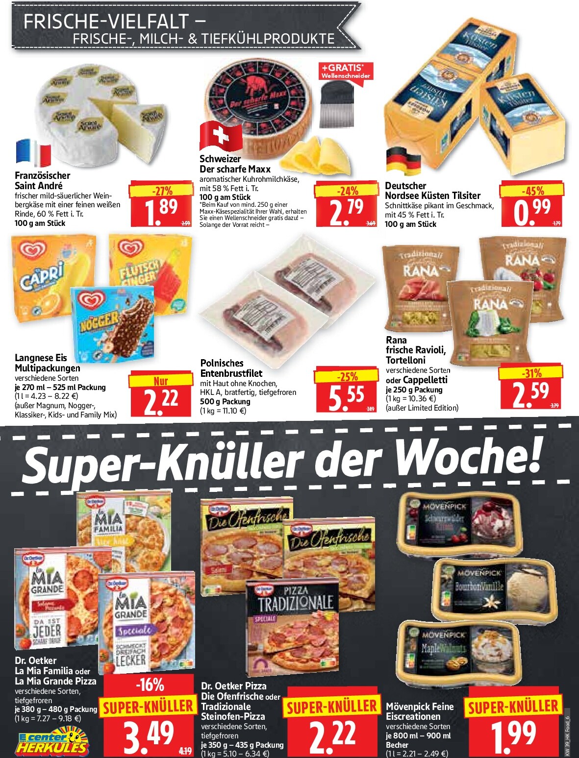 herkules - Herkules-Prospekt gültig vom 22.09. bis 27.09. - page: 6