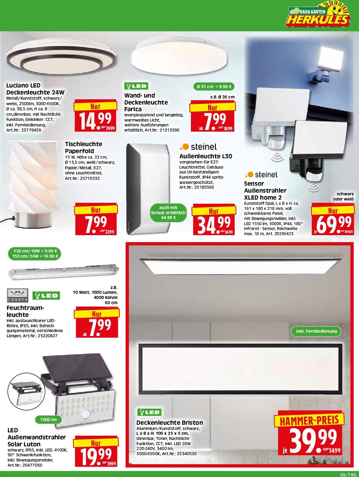 herkules - Herkules - Bau & Garten-Prospekt gültig vom 22.09. bis 27.09. - page: 7