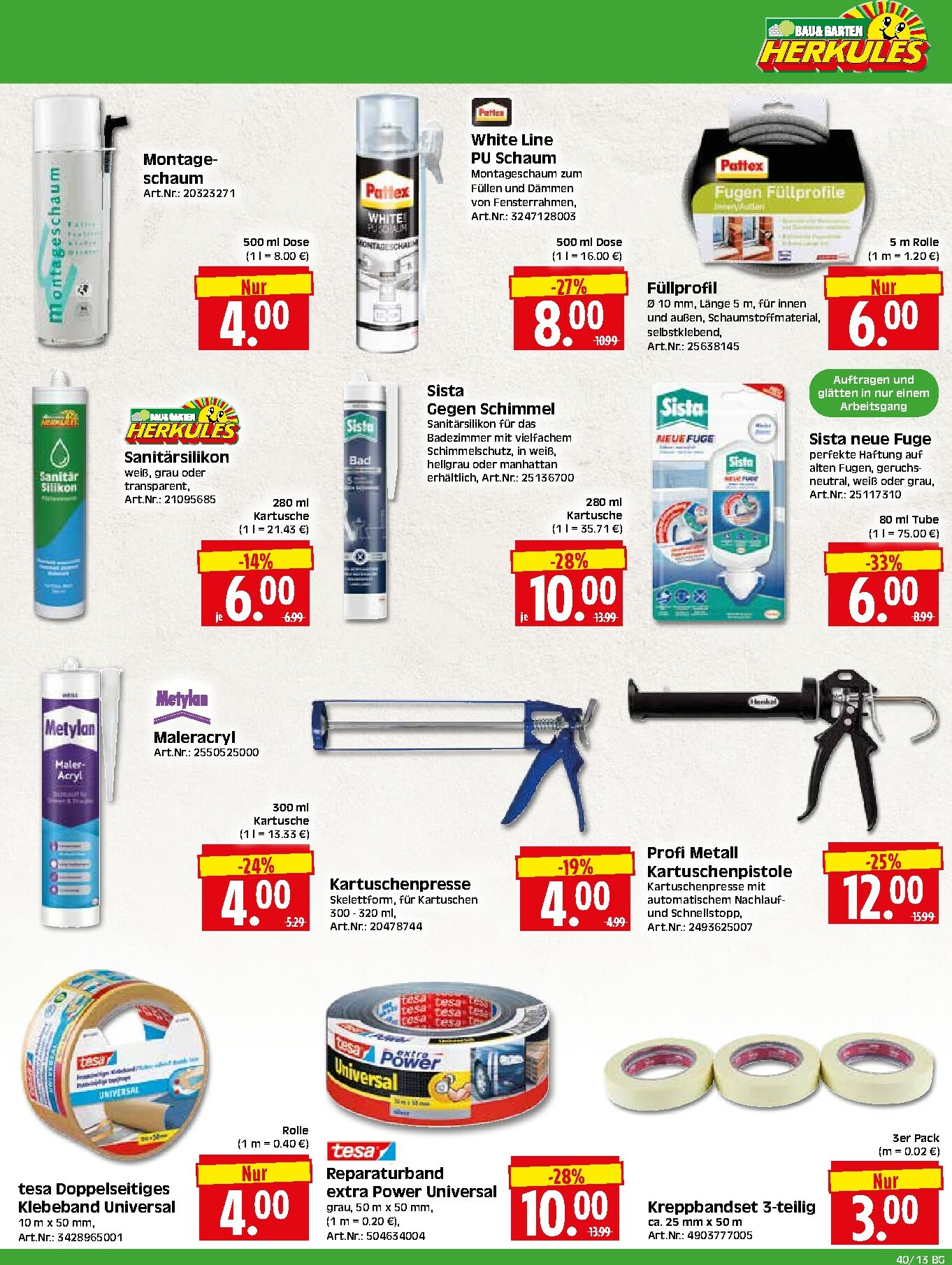 herkules - Herkules - Bau & Garten-Prospekt gültig vom 29.09. bis 04.10. - page: 13