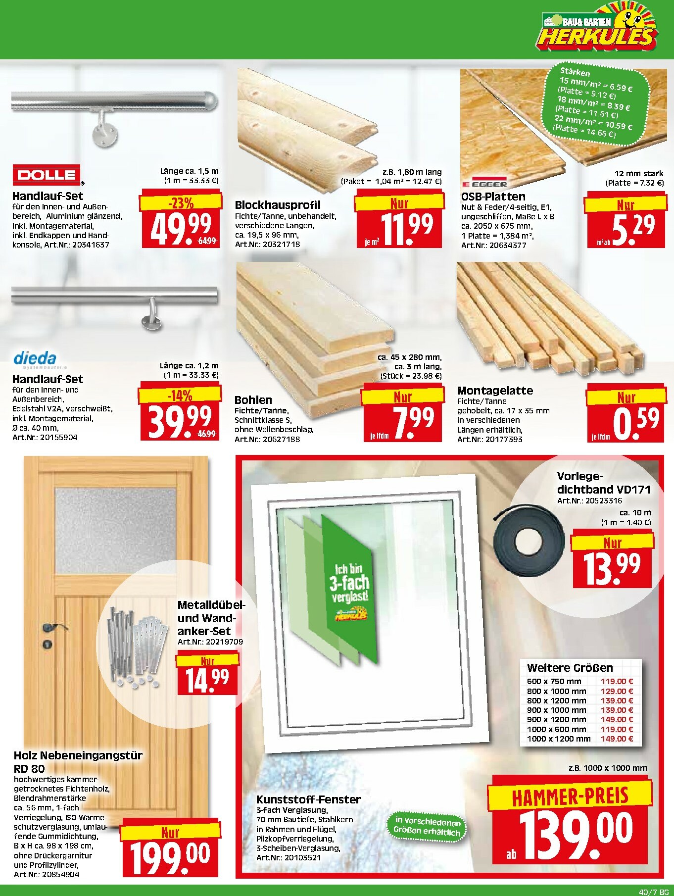 herkules - Herkules - Bau & Garten-Prospekt gültig vom 29.09. bis 04.10. - page: 7